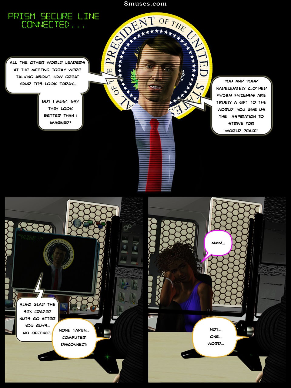 P.R.I.S.M - Número 1 - Haz el corte - Página 8