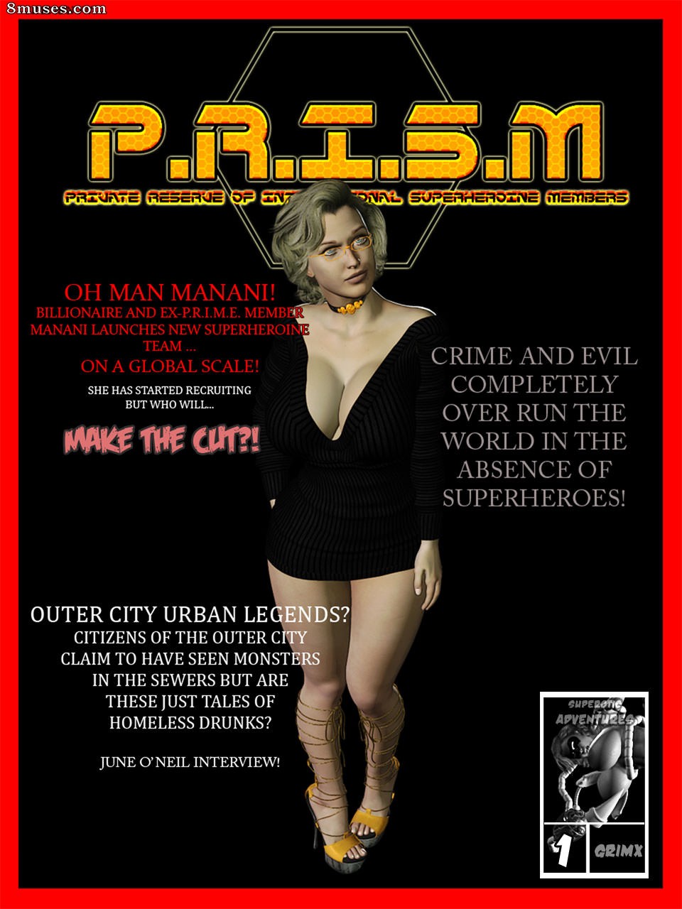 P.R.I.S.M - Número 1 - Haz el corte - Página 1