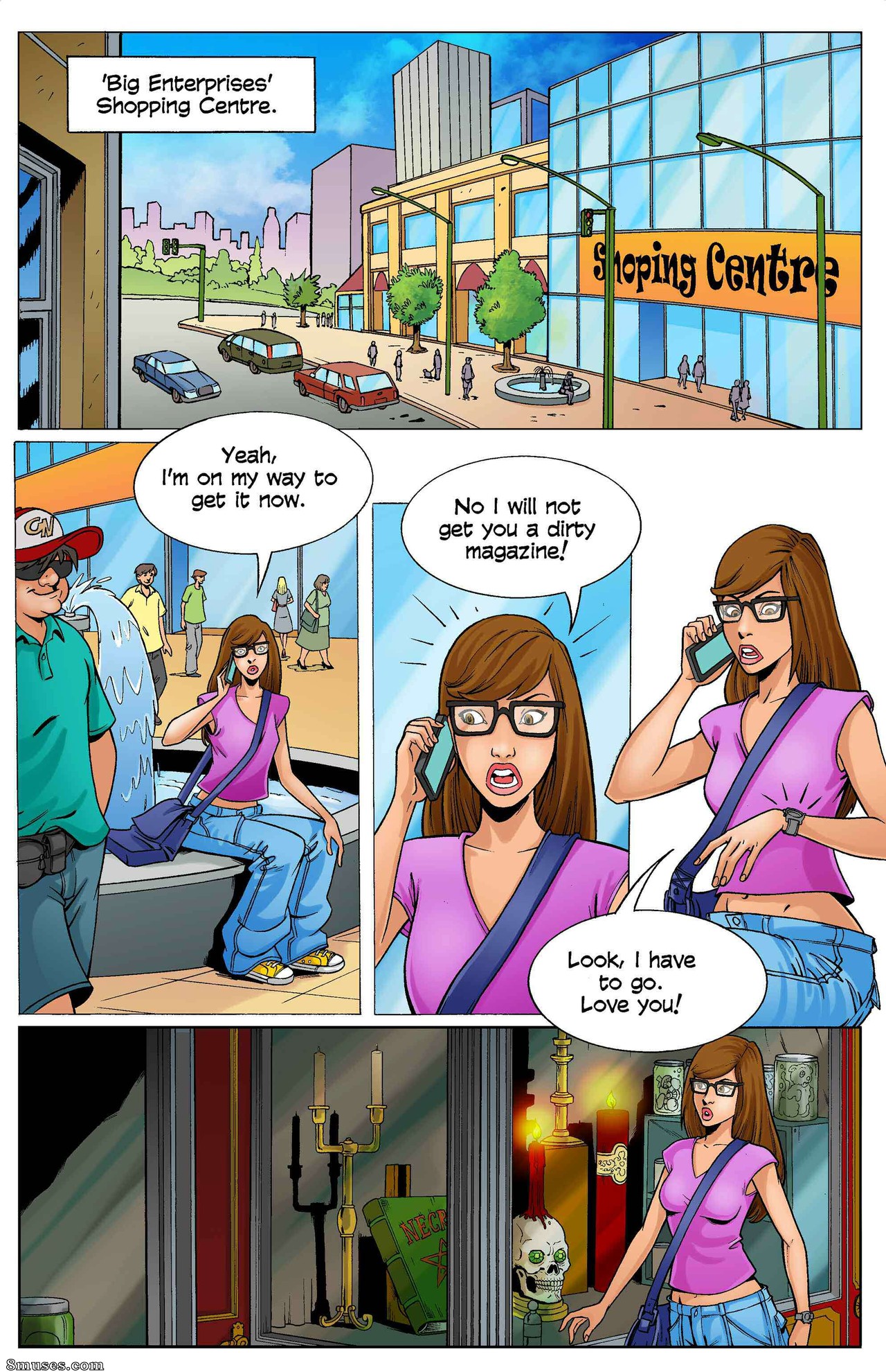 Giantess Club Comics - Velada carnal - Página 3
