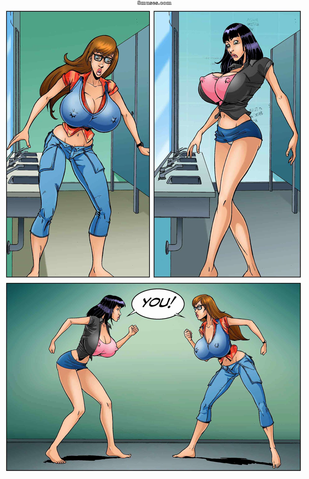 Giantess Club Comics - Velada carnal - Página 20