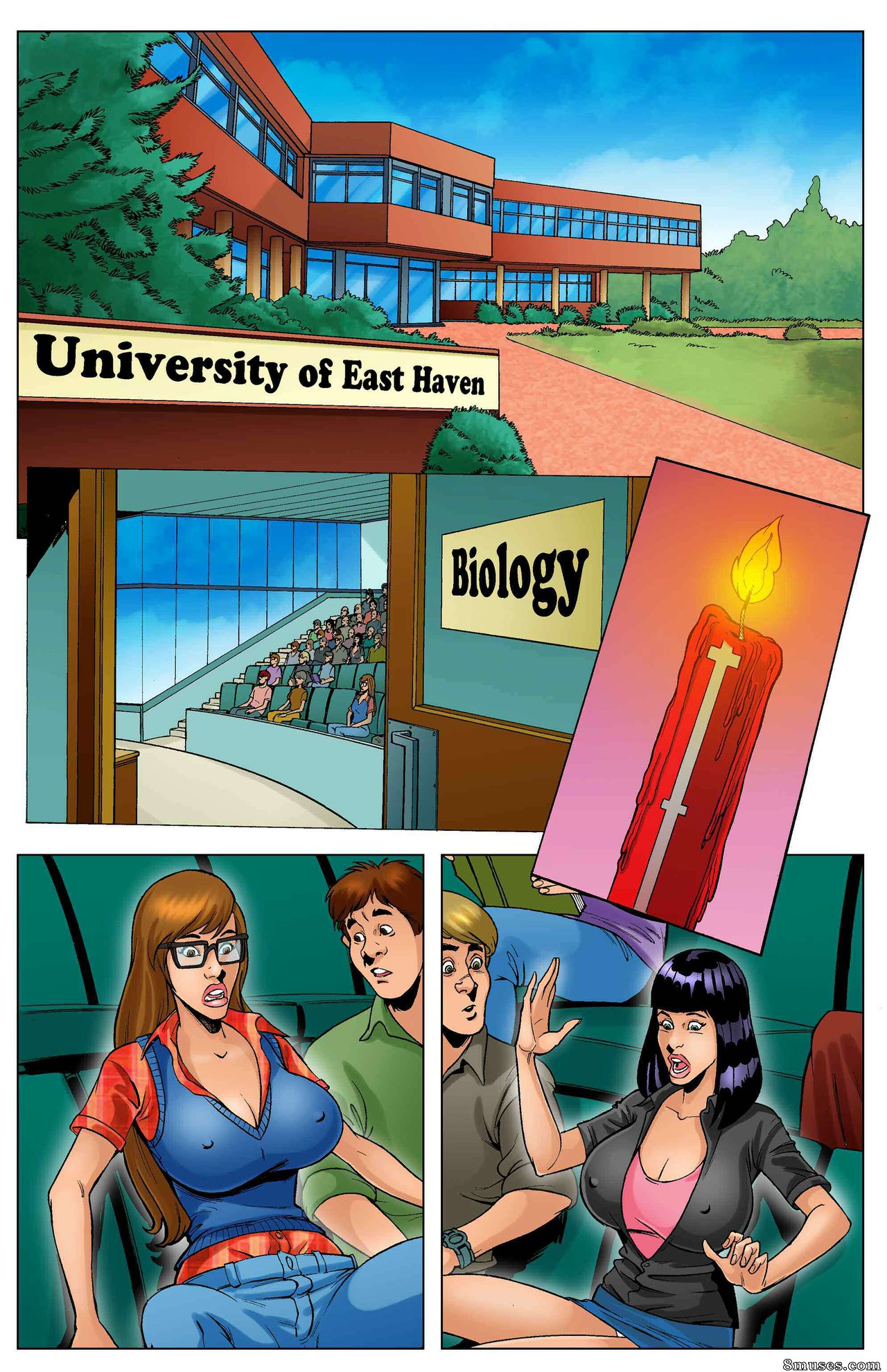 Giantess Club Comics - Velada carnal - Página 16