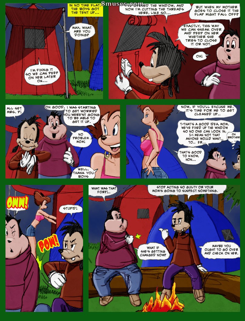 Page 17 | Pandoras-Box-Comics/Goof-Troop-Peggy-Cums-Camping | 8muses - Sex  Comics