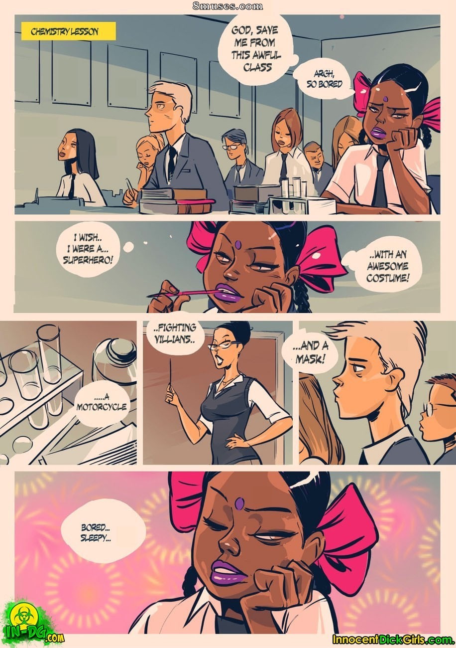 Innocent Dickgirls Comics - Save Me Cox Girl! - Page 2