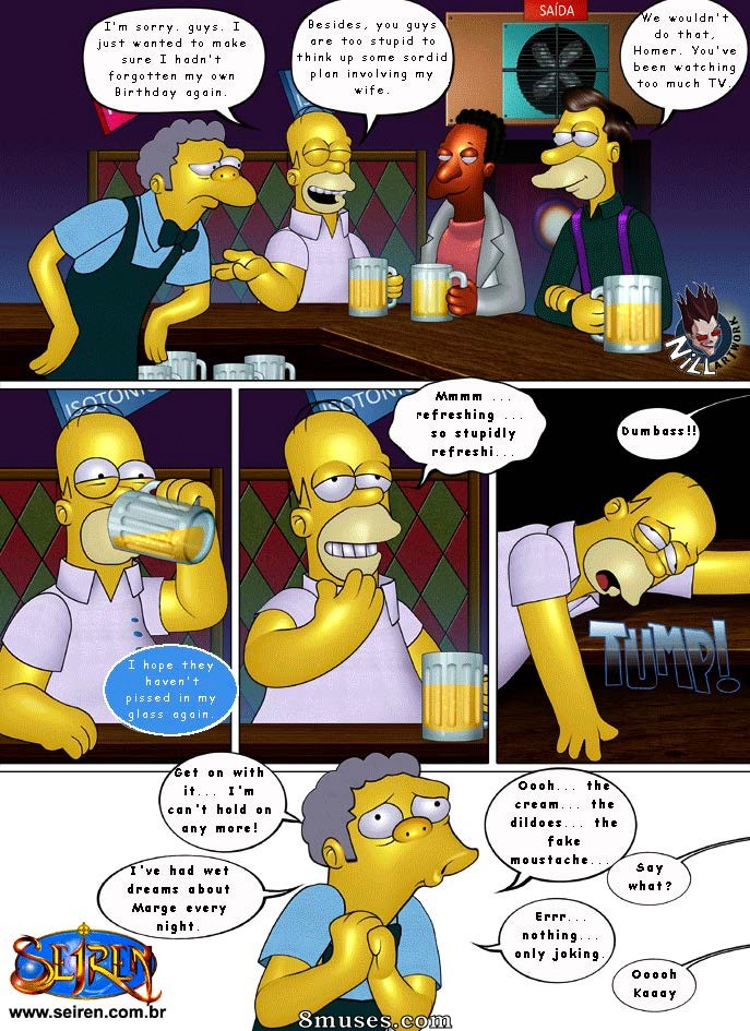 Seiren.com.br Comics - The Simpsons - Page 3