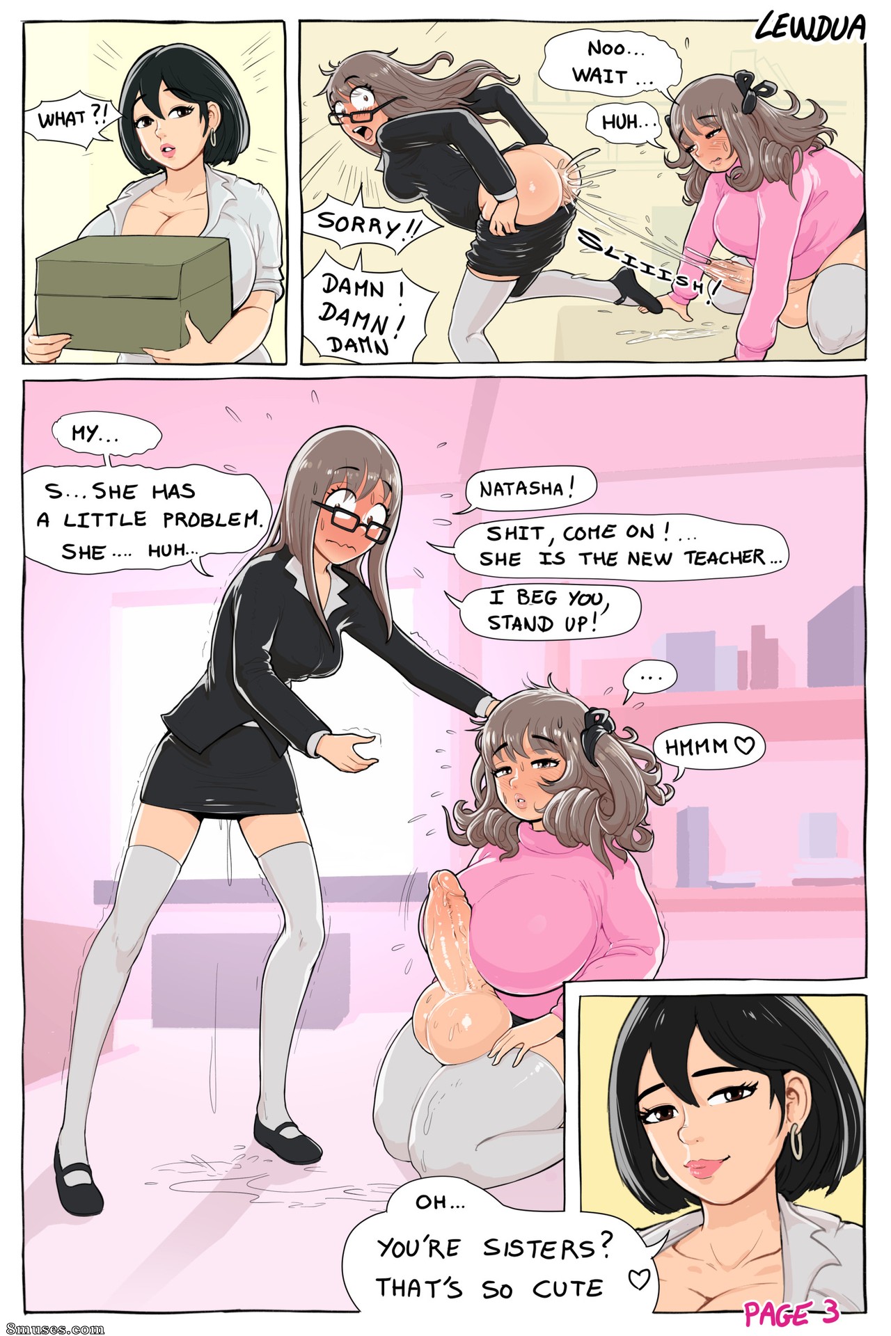 Lewdua - Karen Natasha and Miss Rosewood - Page 3