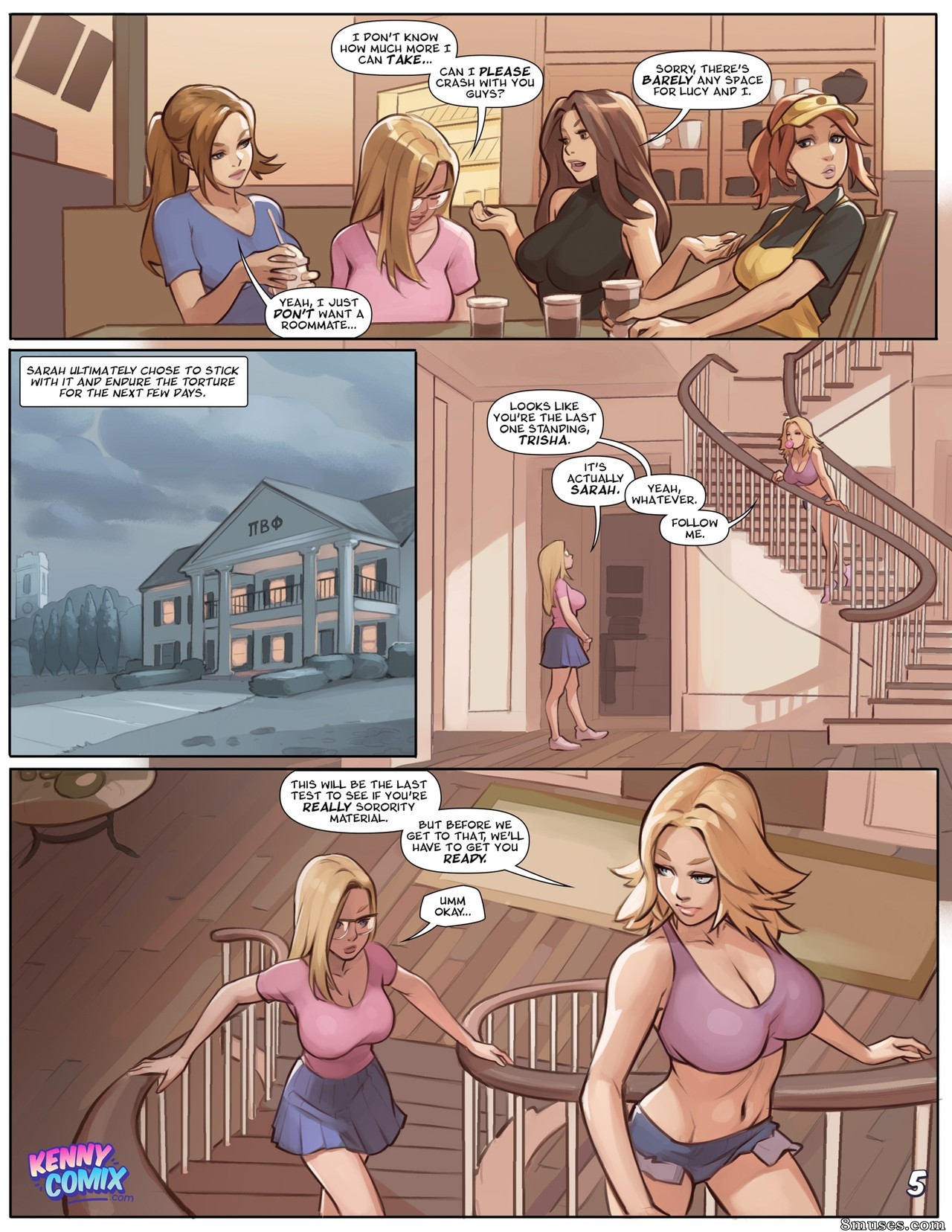 KennyComix - Irmandade travessa - O novo compromisso - Página 6