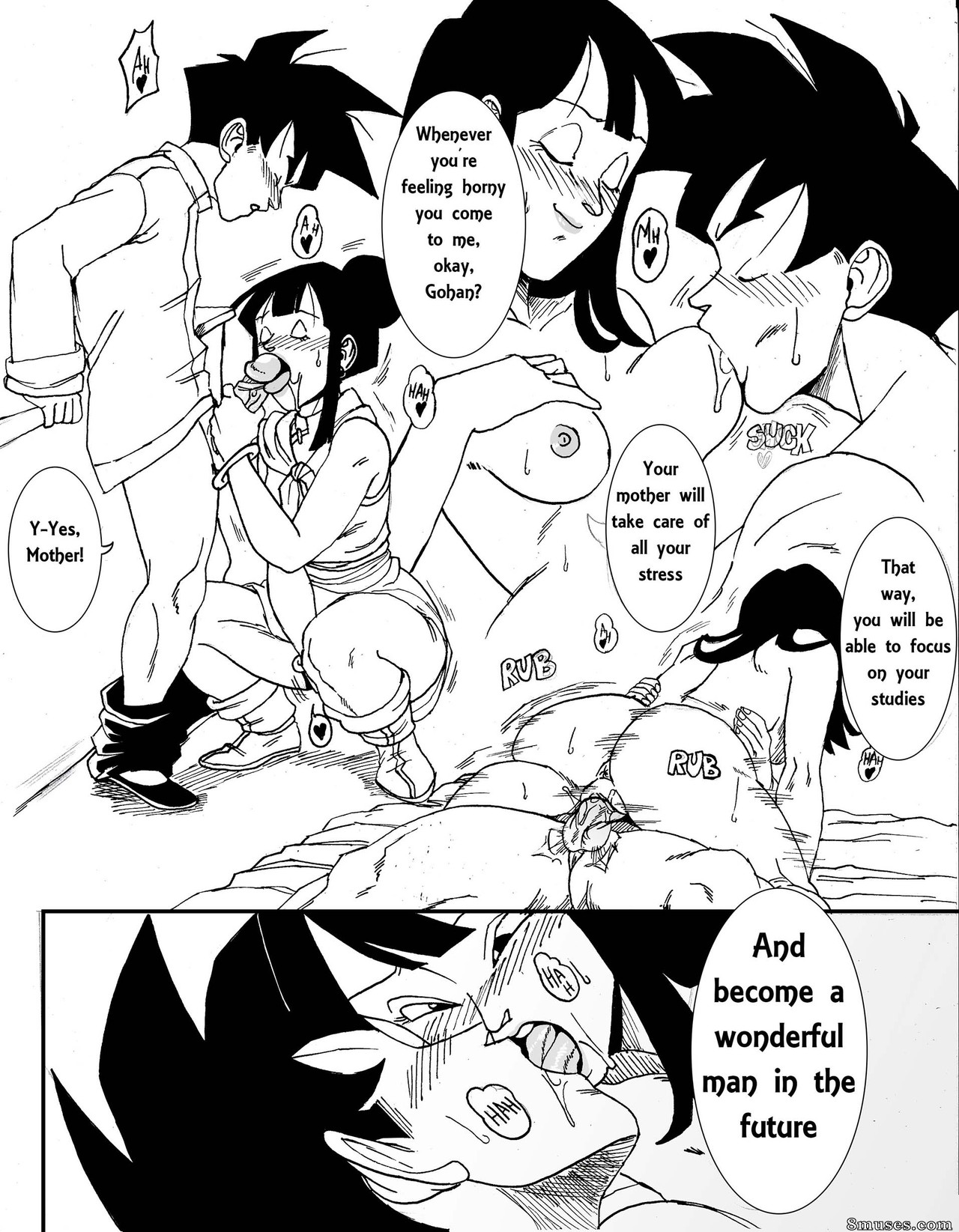 Aarokira Comics - Gohan X Chichi - Página 19