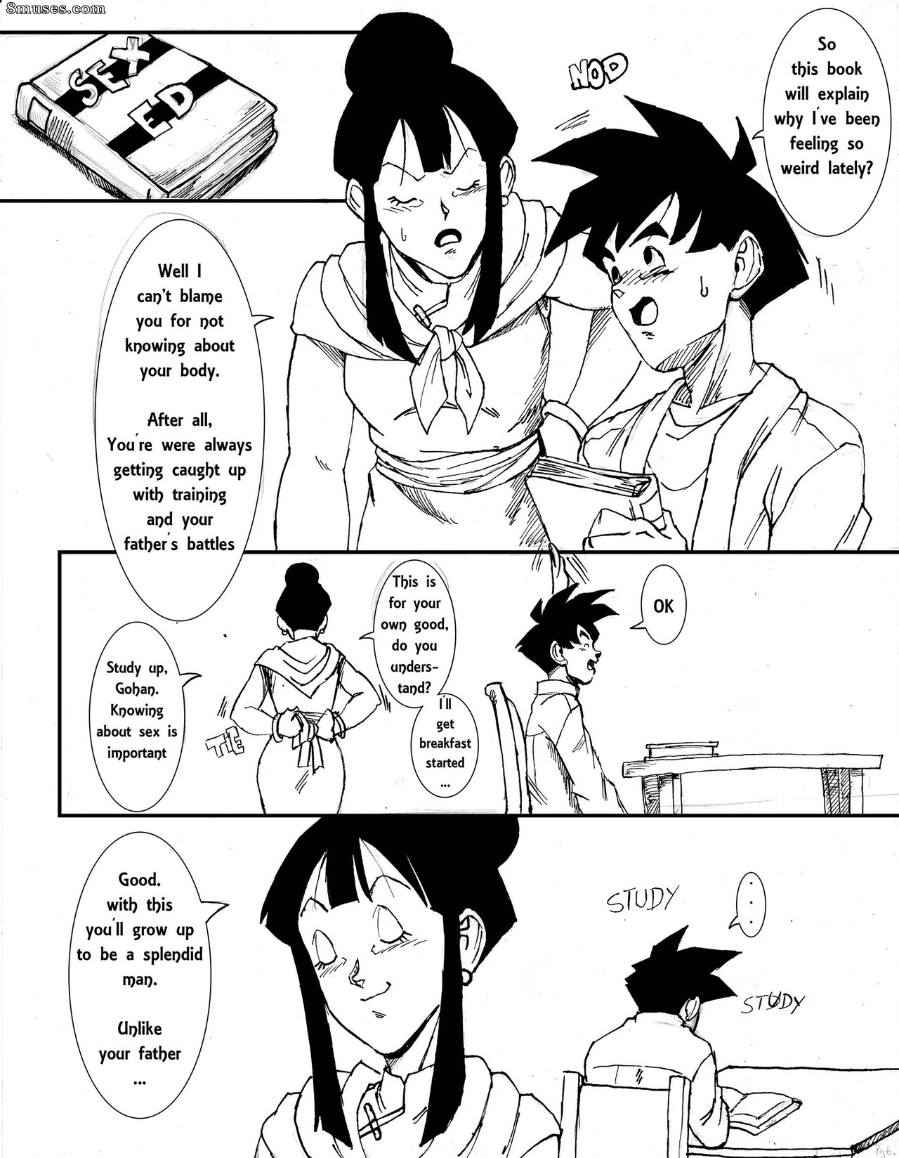 Aarokira Comics - Gohan X Chichi - Página 7