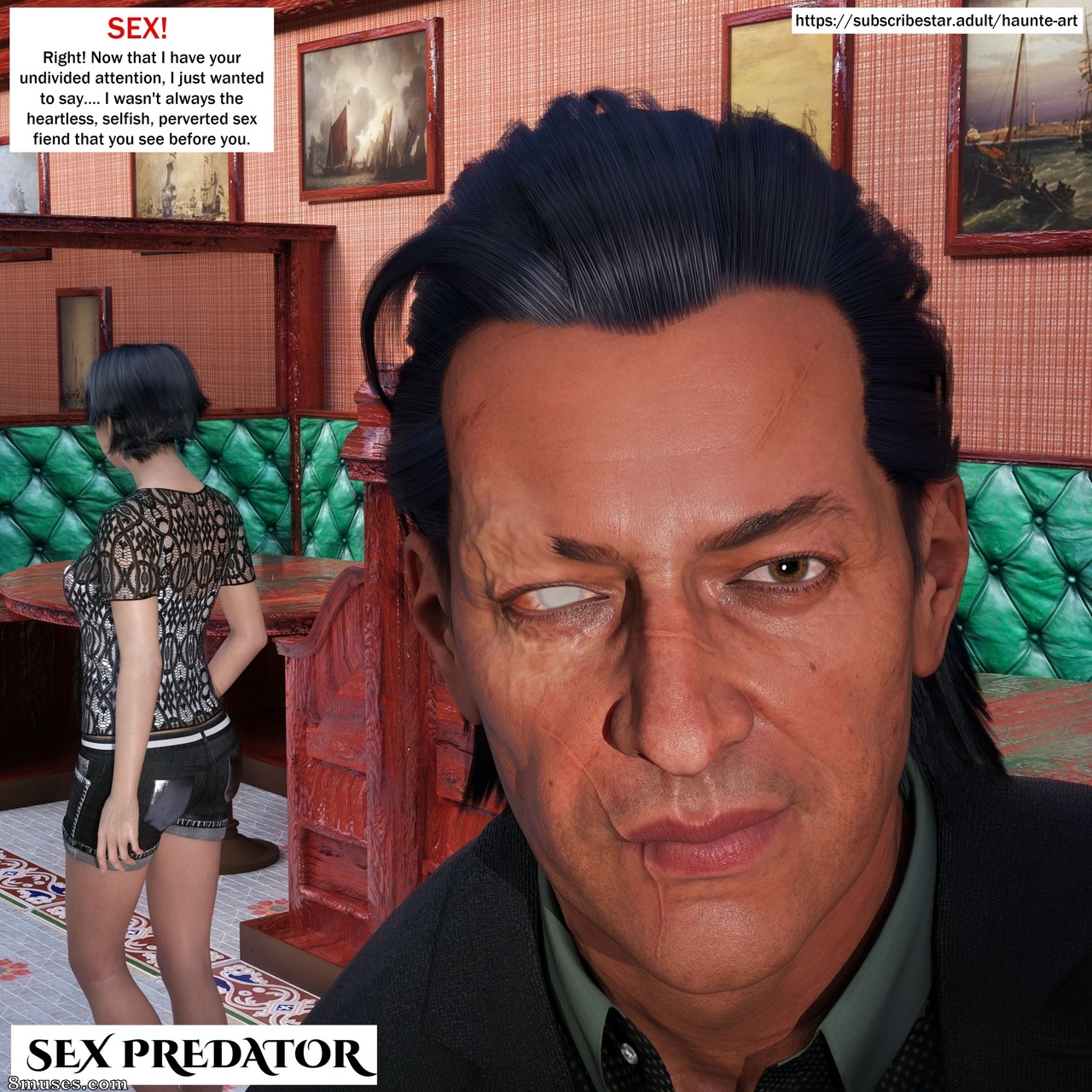 Haunte - Sex Predator - Page 1