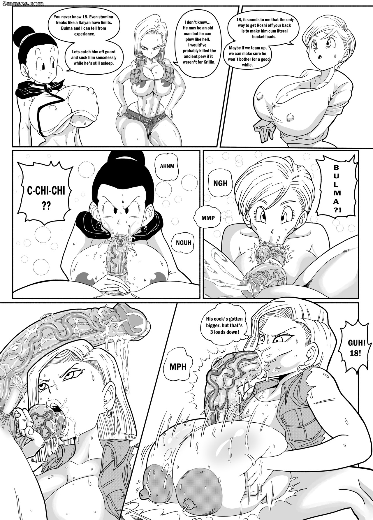 DoompyPomp Comics - Última resistência das milfs de Dragon Ball - Página 2
