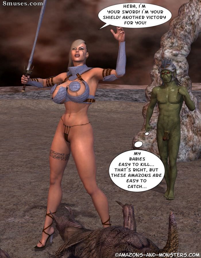 Amazons and Monsters Comics - Guerra Total - Página 8