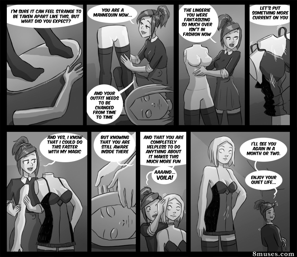 chesshire88 Comics - Man to Mannequin - Page 2