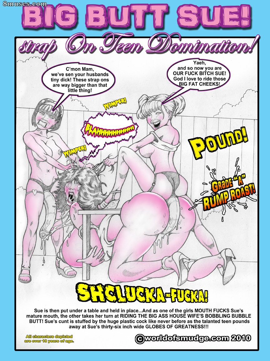 Big Butt Sue - Strap On Teen Domination - Page 2