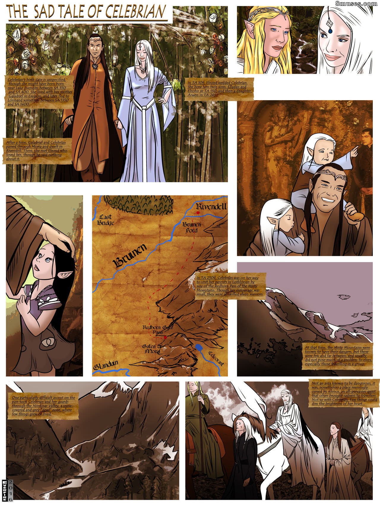 Everfire Comics - The Sad Tale of Celebrian - Page 1