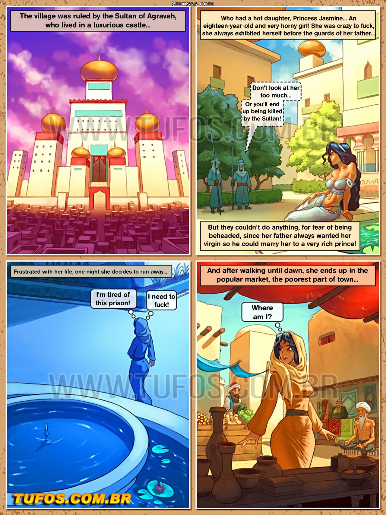 Contos que a vovó não conta - Tales Grandma Doesn't Tell - English - Issue 7 - Aladdin - Page 3
