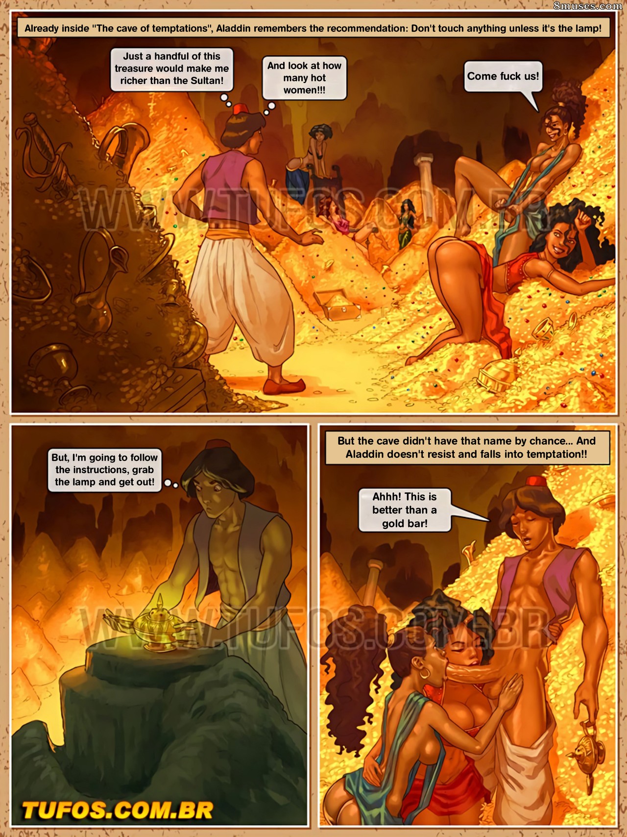 Contos que a vovó não conta - Tales Grandma Doesn't Tell - English - Issue 7 - Aladdin - Page 7