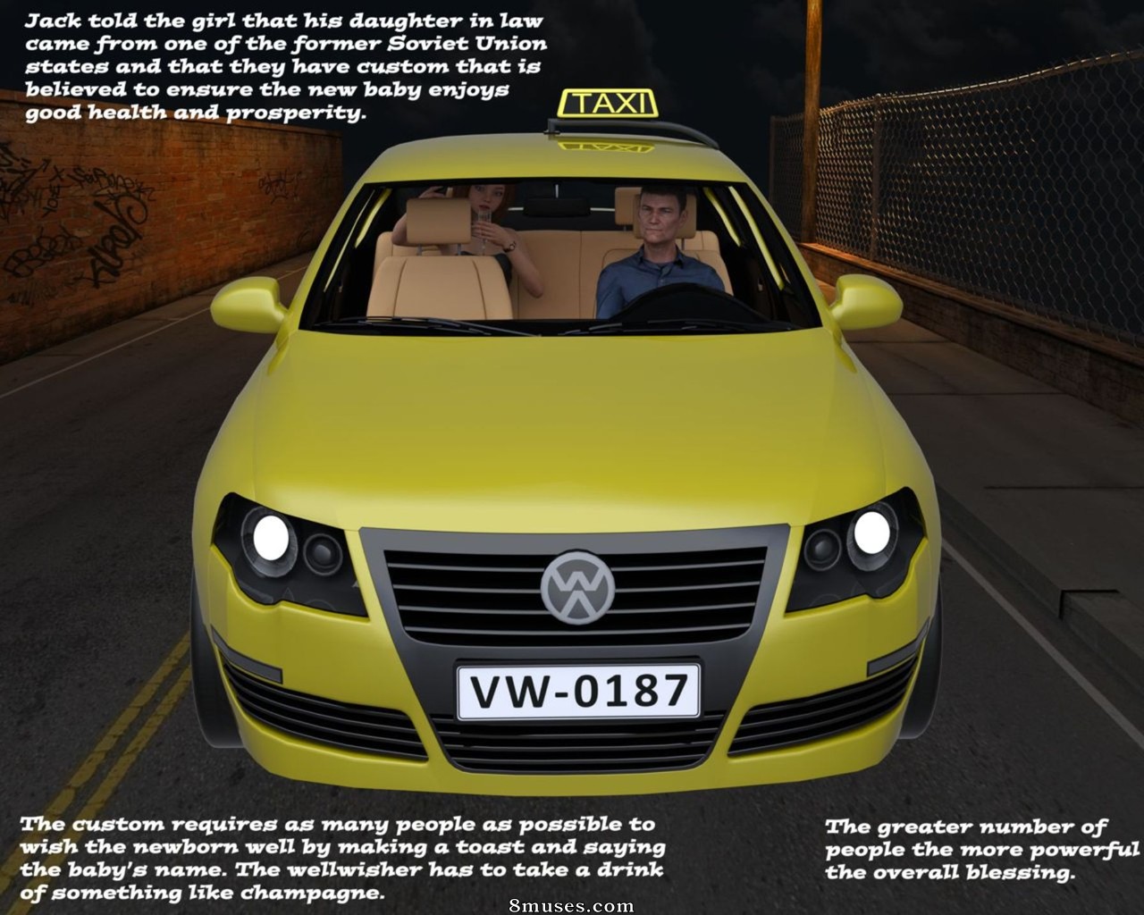 Cerberus54 - The Taxi Ride - Page 22