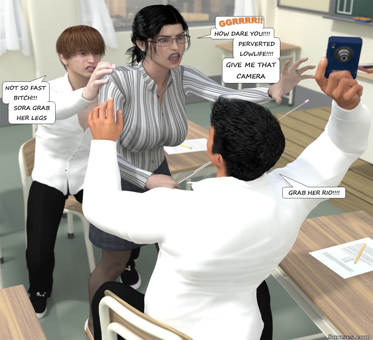 Hiromi Female Teacher - Text by JDS - Issue 1 - Page 5