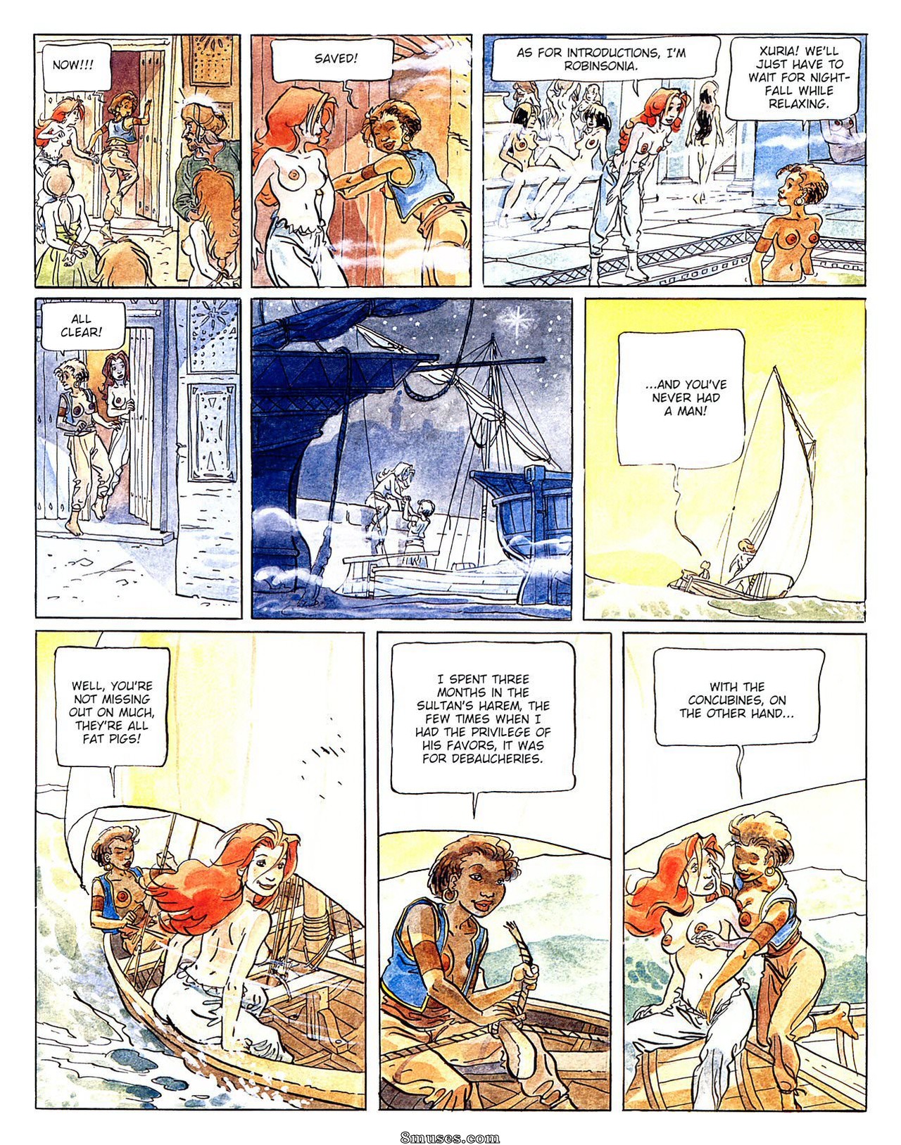 Eurotica Comics - Robinsonia - Page 9