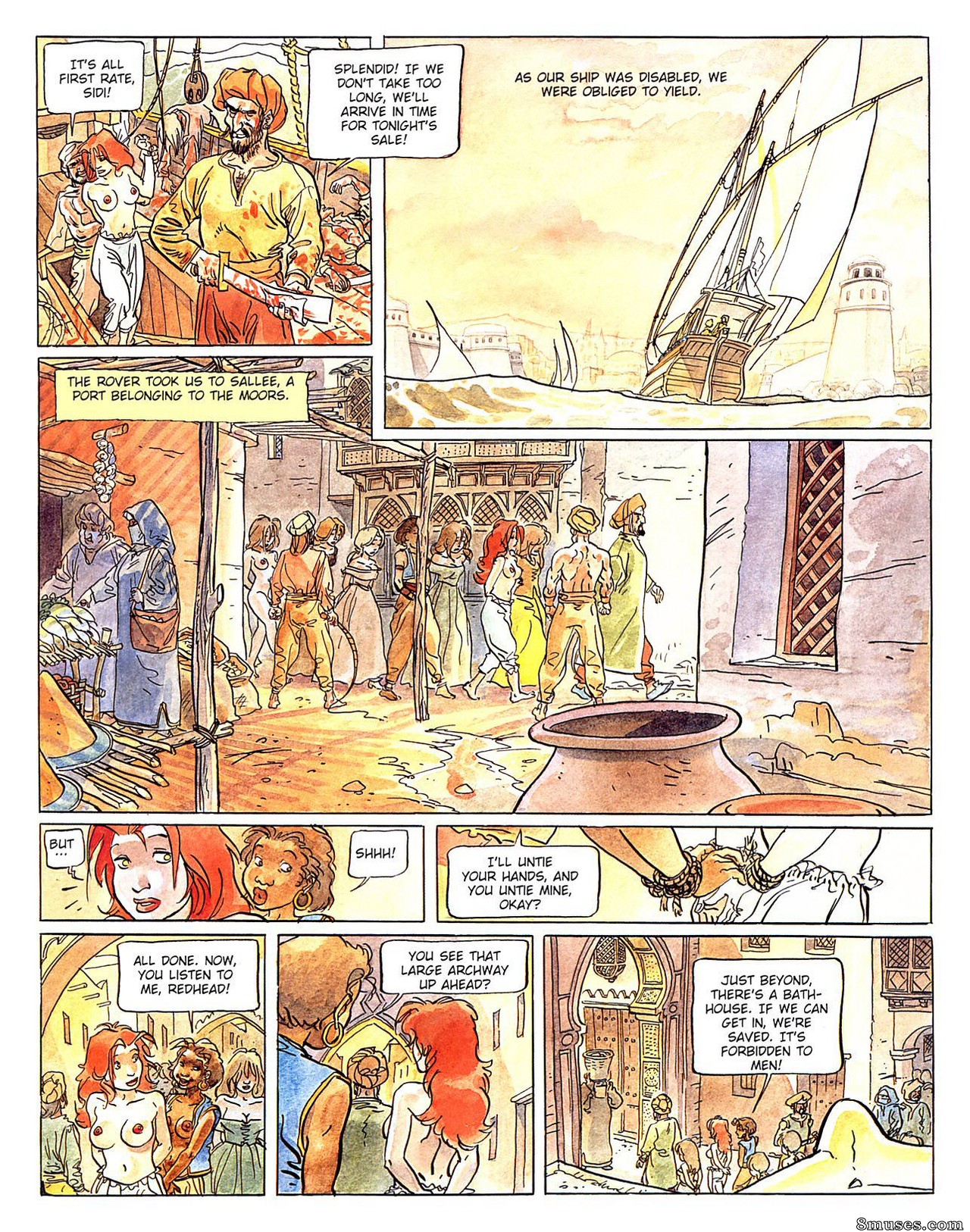 Eurotica Comics - Robinsonia - Página 8