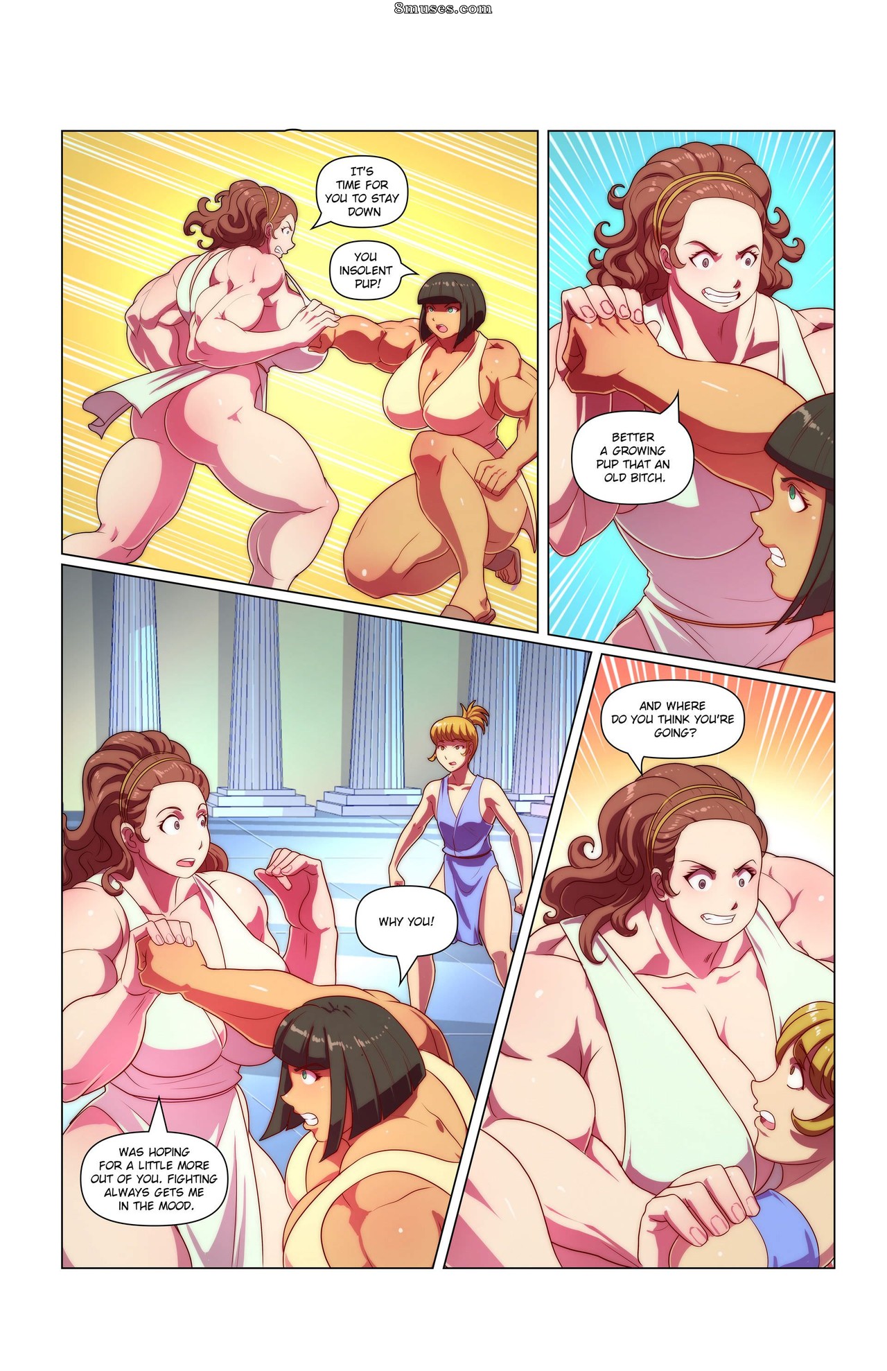 MuscleFan Comics - Women of Skyros - Page 10