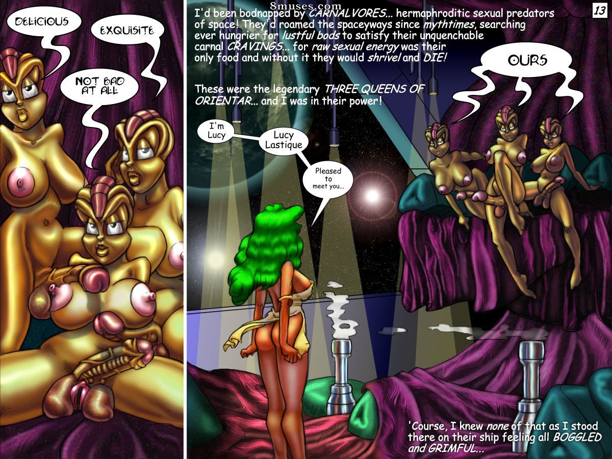 Jaxtraw Studios Comics - Lucy Lastique - 02 - Alien - Page 13
