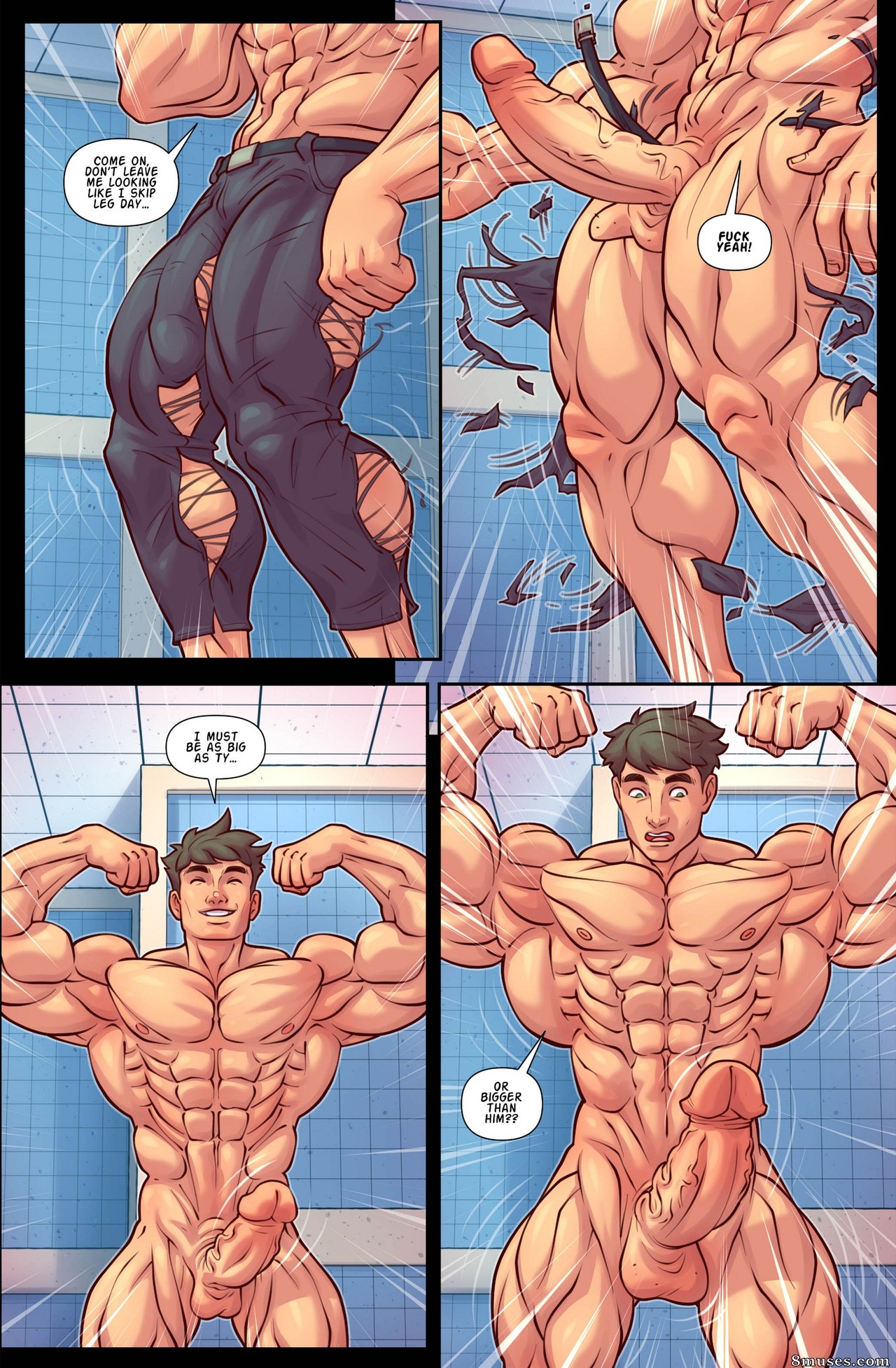 ZZZ Comics - Leons Growing Desire - Page 8