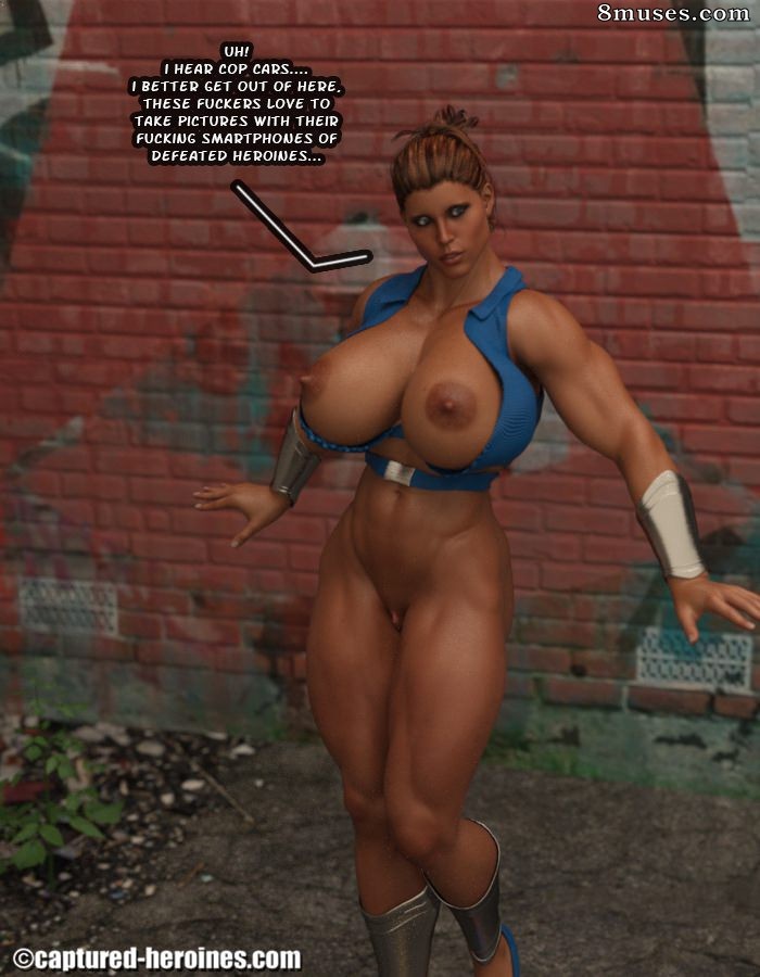Captured-Heroines Comics - Quickfists vs Gambo - Página 31