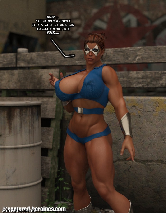 Captured-Heroines Comics - Quickfists vs Gambo - Página 3
