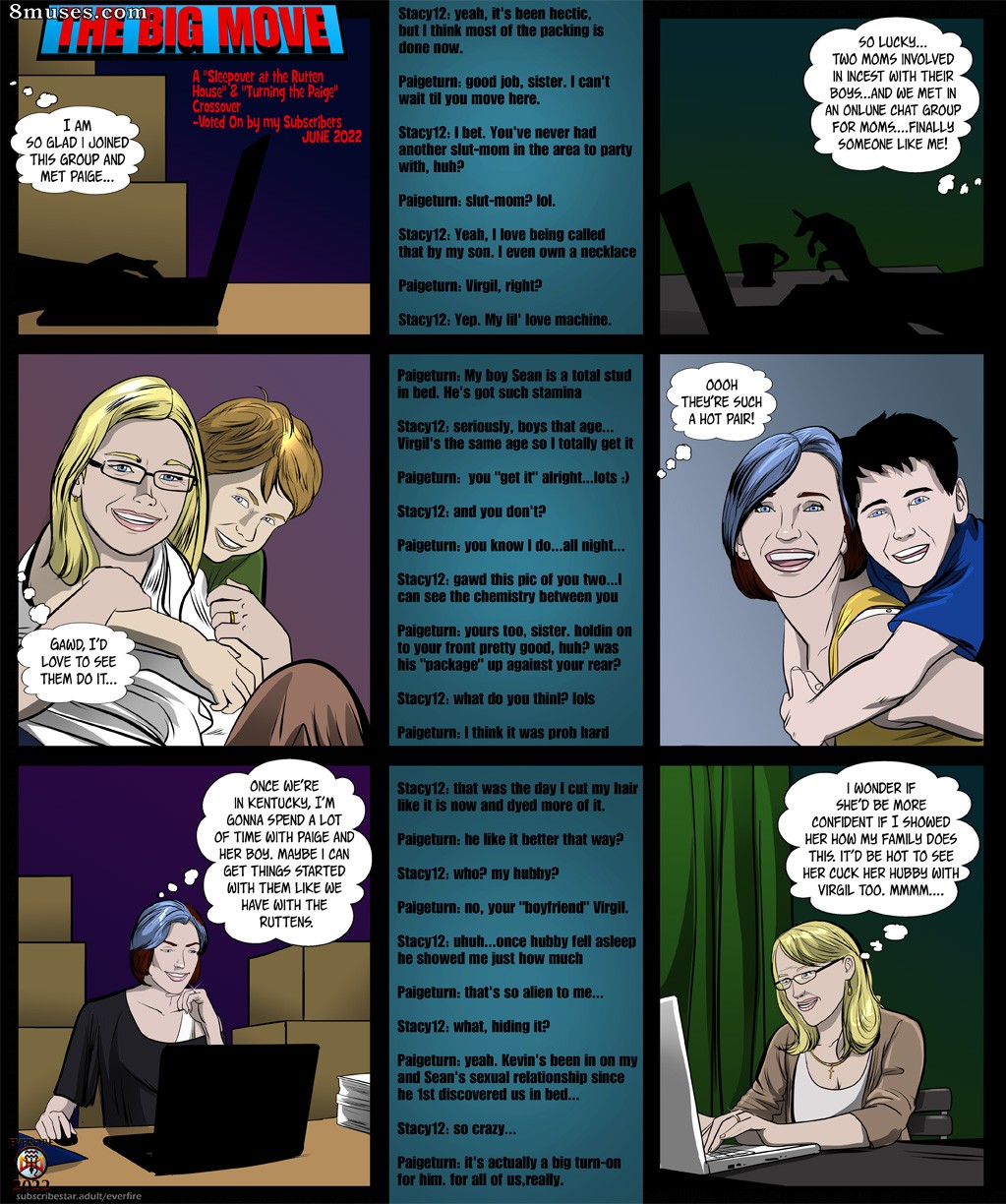 Everfire Comics -  The Big Move - Page 1
