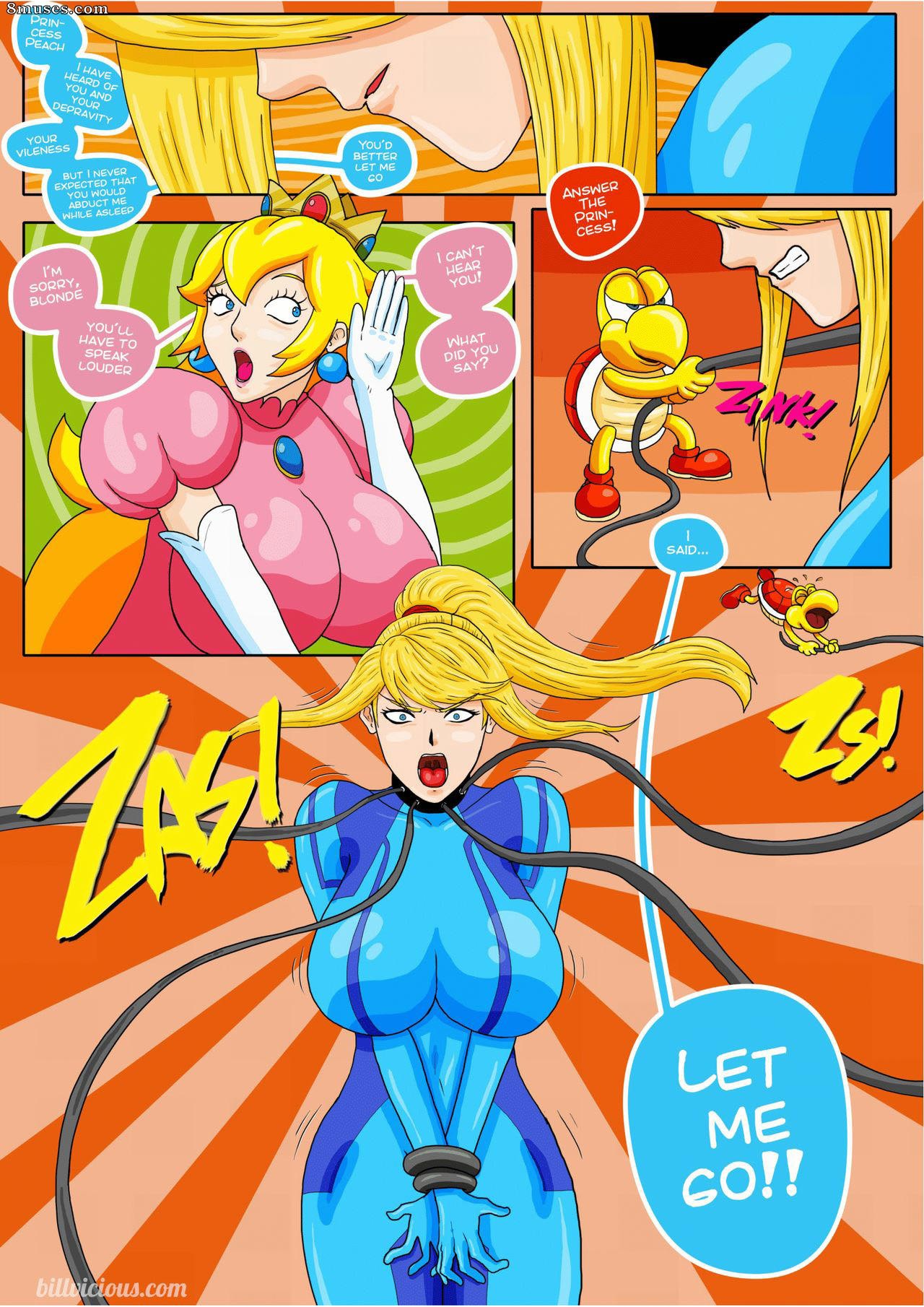 Bill Vicious - Nintendo Fantasies Peach X Samus - Page 10
