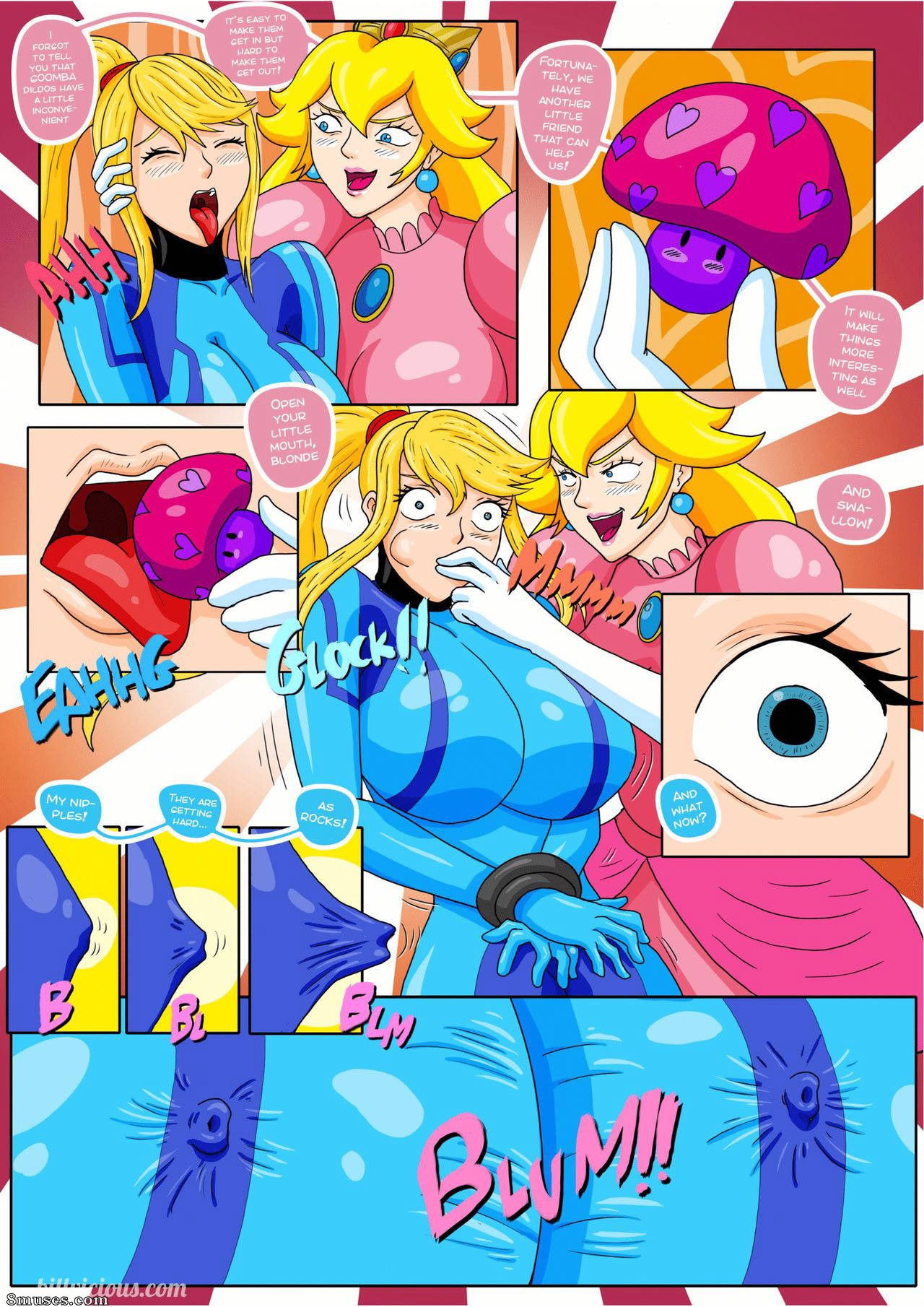 Bill Vicious - Nintendo Fantasies Peach X Samus - Page 18