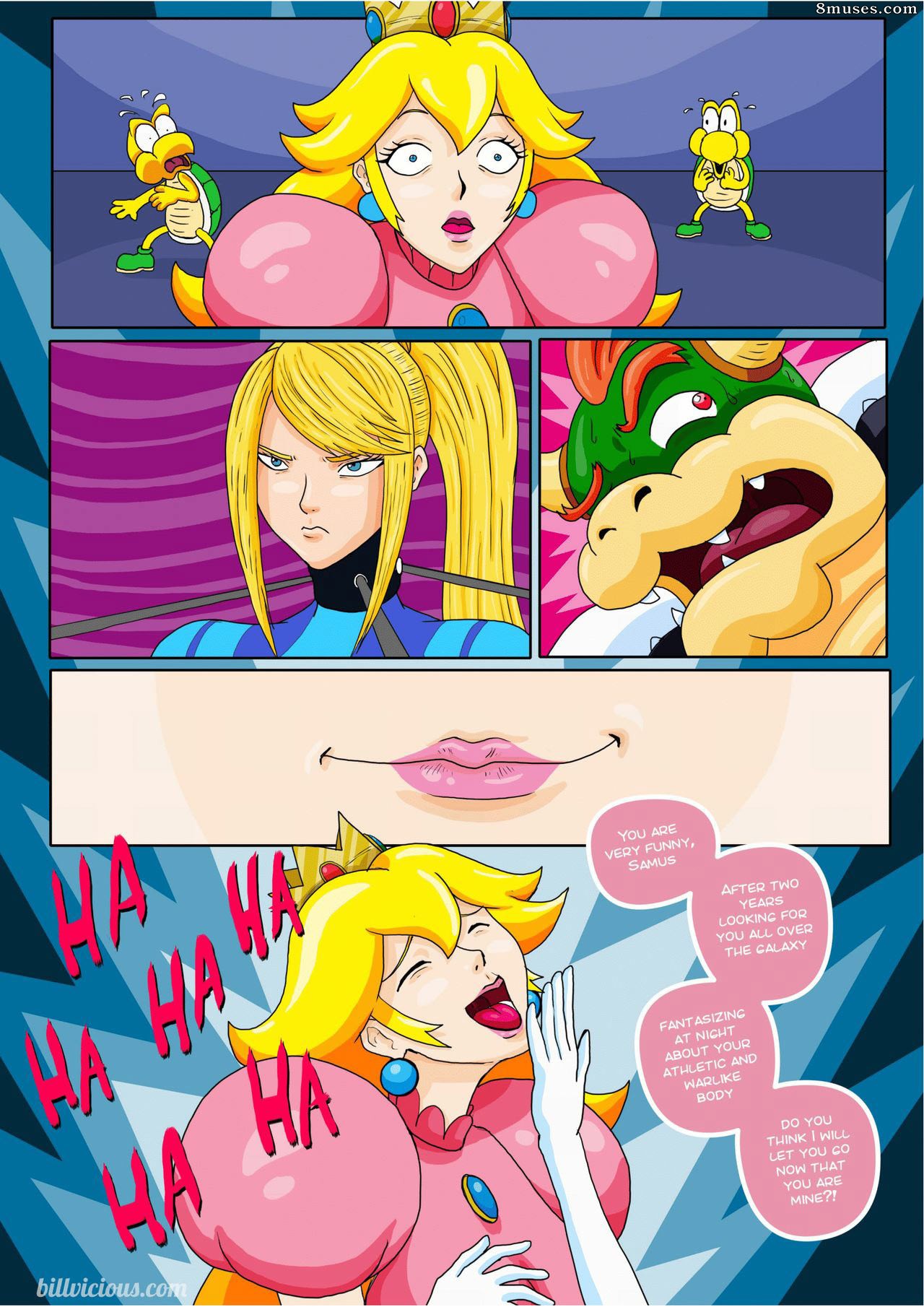 Bill Vicious - Nintendo Fantasies Peach X Samus - Page 11