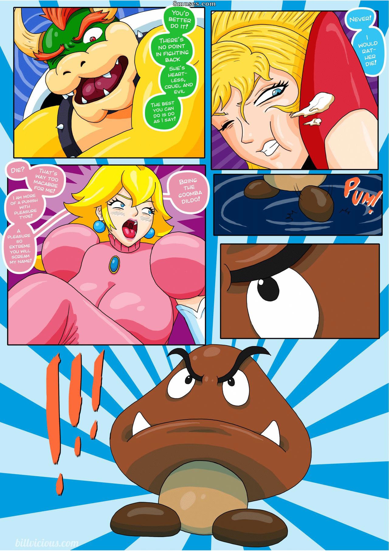 Bill Vicious - Nintendo Fantasies Peach X Samus - Page 14