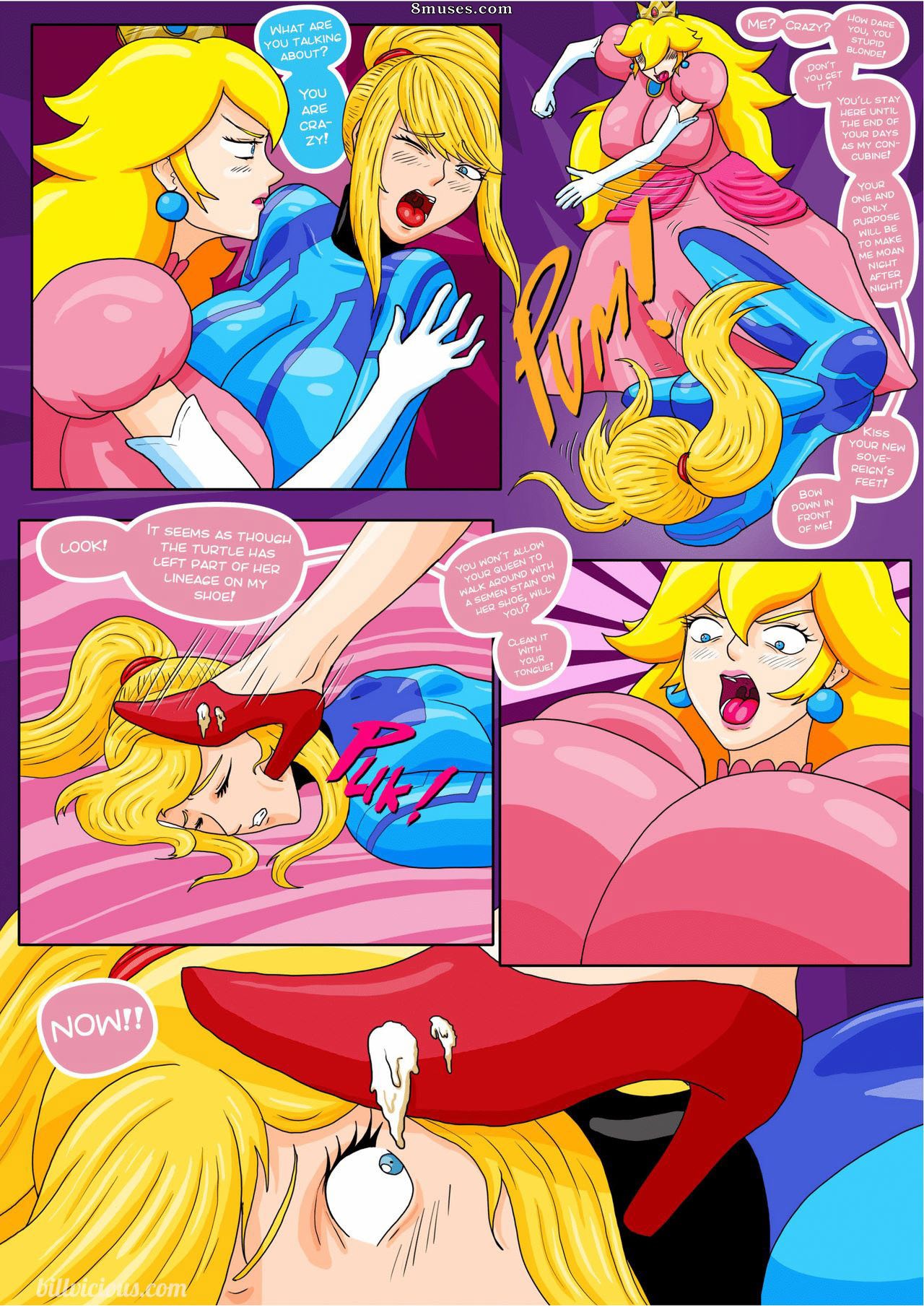 Bill Vicious - Nintendo Fantasies Peach X Samus - Page 13