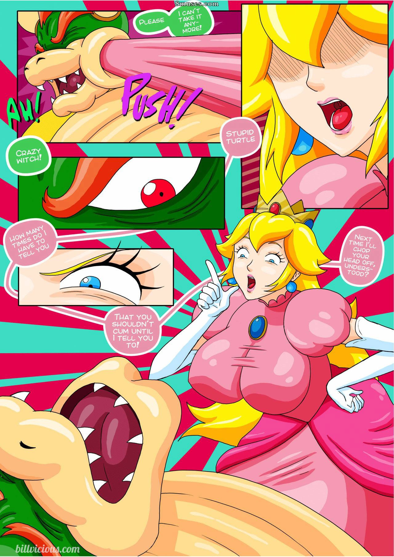 Bill Vicious - Nintendo Fantasies Peach X Samus - Page 7