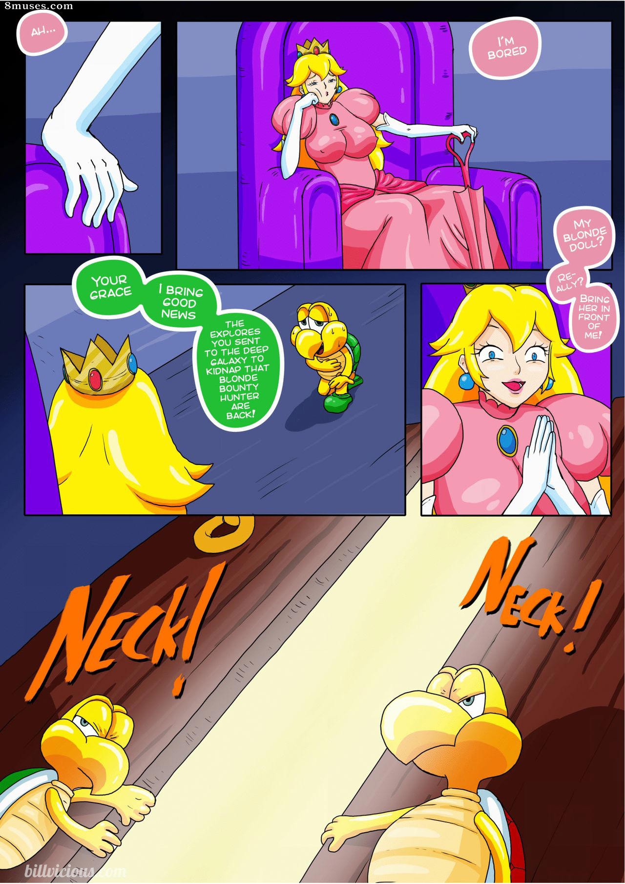 Bill Vicious - Nintendo Fantasies Peach X Samus - Page 8