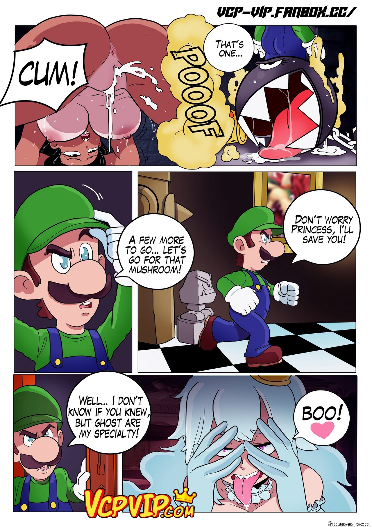 Gansoman - Fucker Mario Bros - Page 14