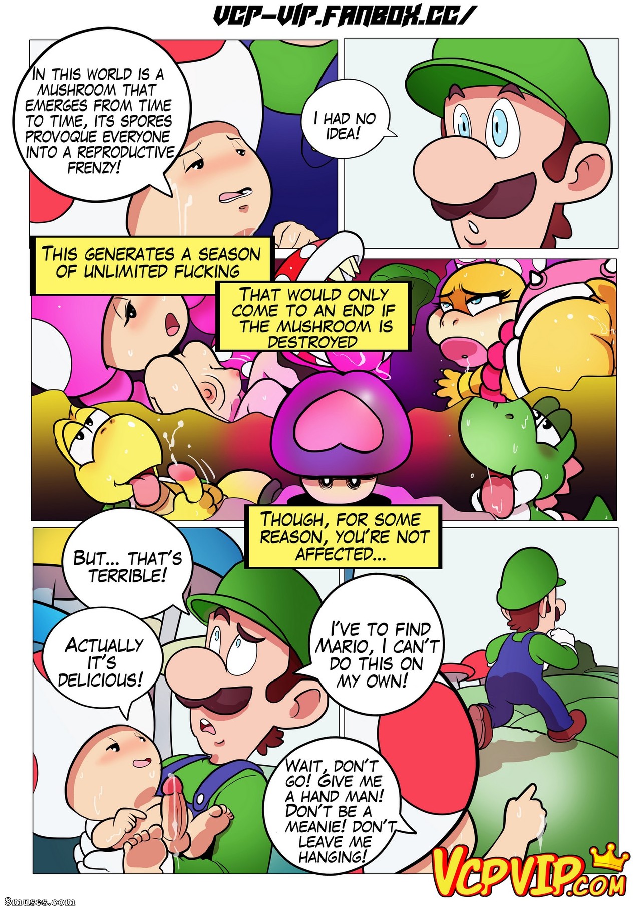 Gansoman - Fucker Mario Bros - Page 2