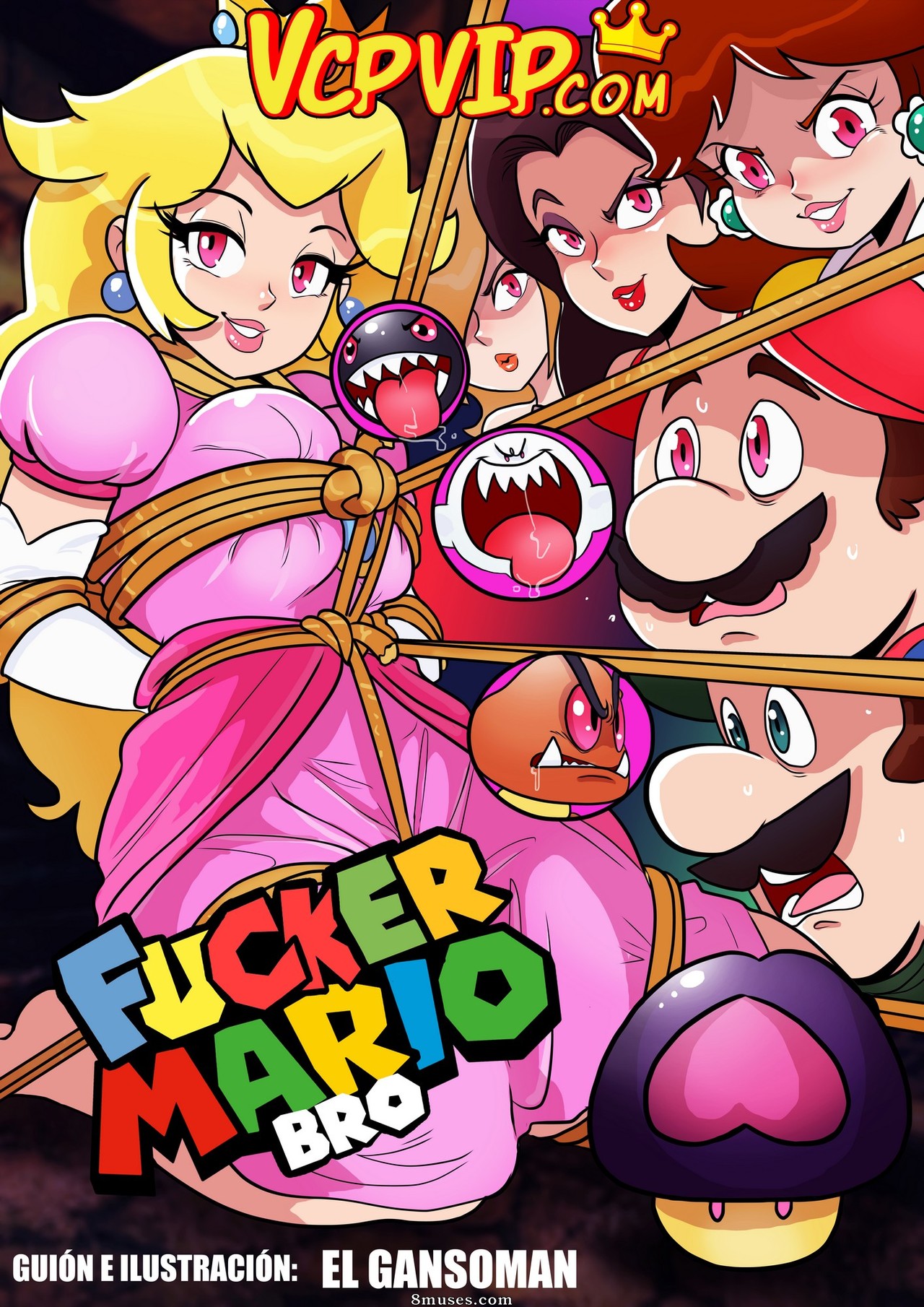 Gansoman - Fucker Mario Bros - Page 15