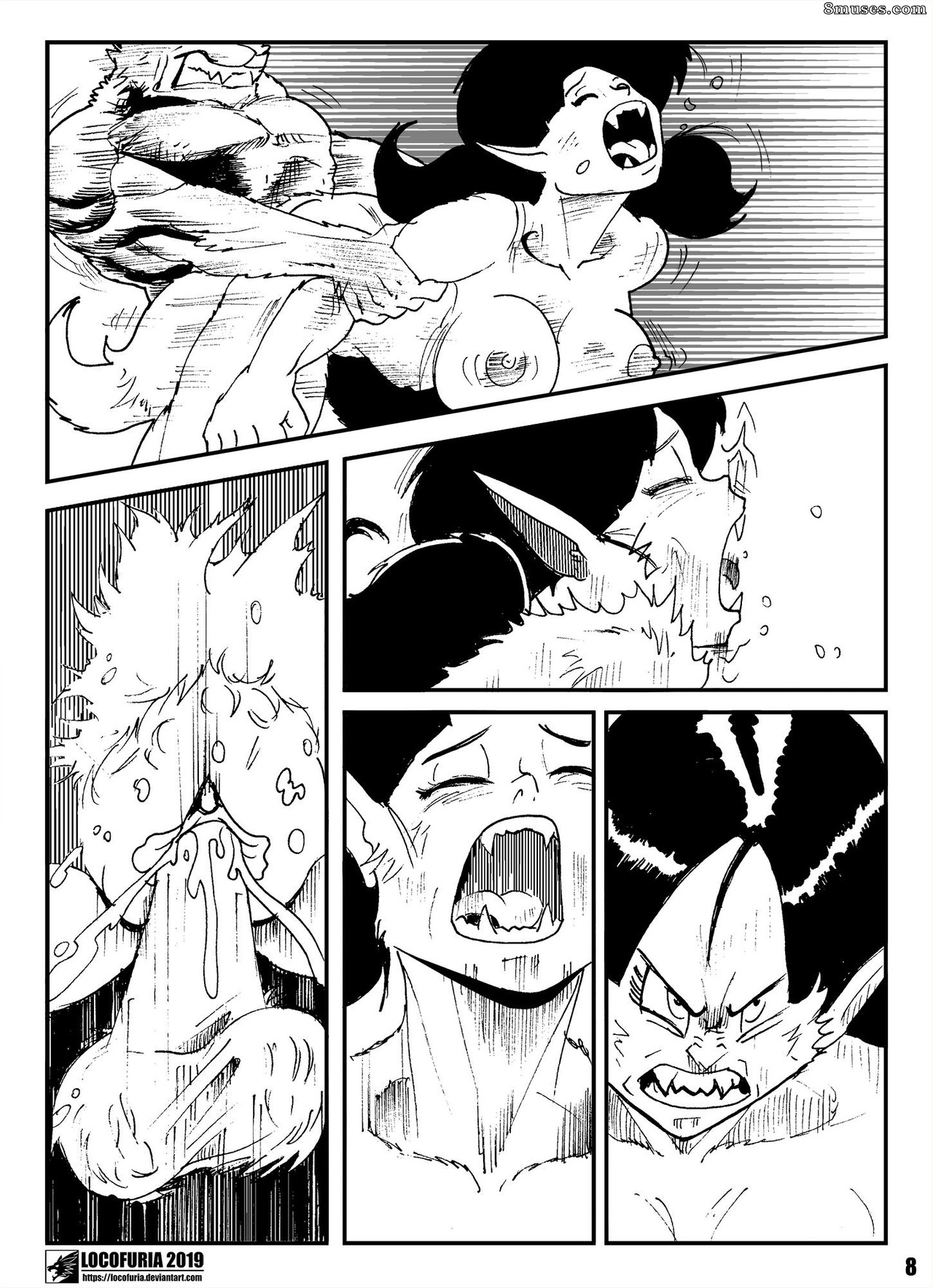 Locofuria Comics - Videl vs. the Werewolf - Page 9
