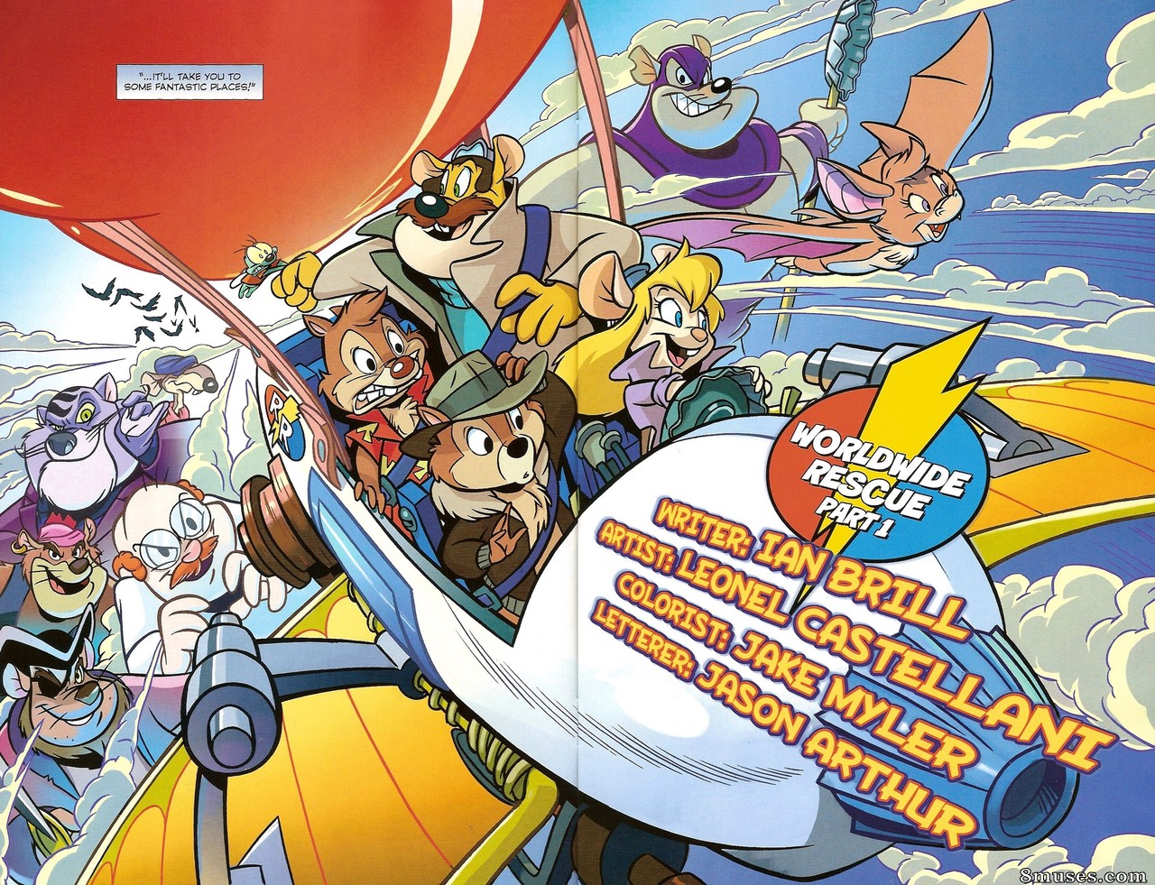 Chip and Dale-Rescue Rangers 2 - Chip N Dale Rescue Rangers 1 - Page 8