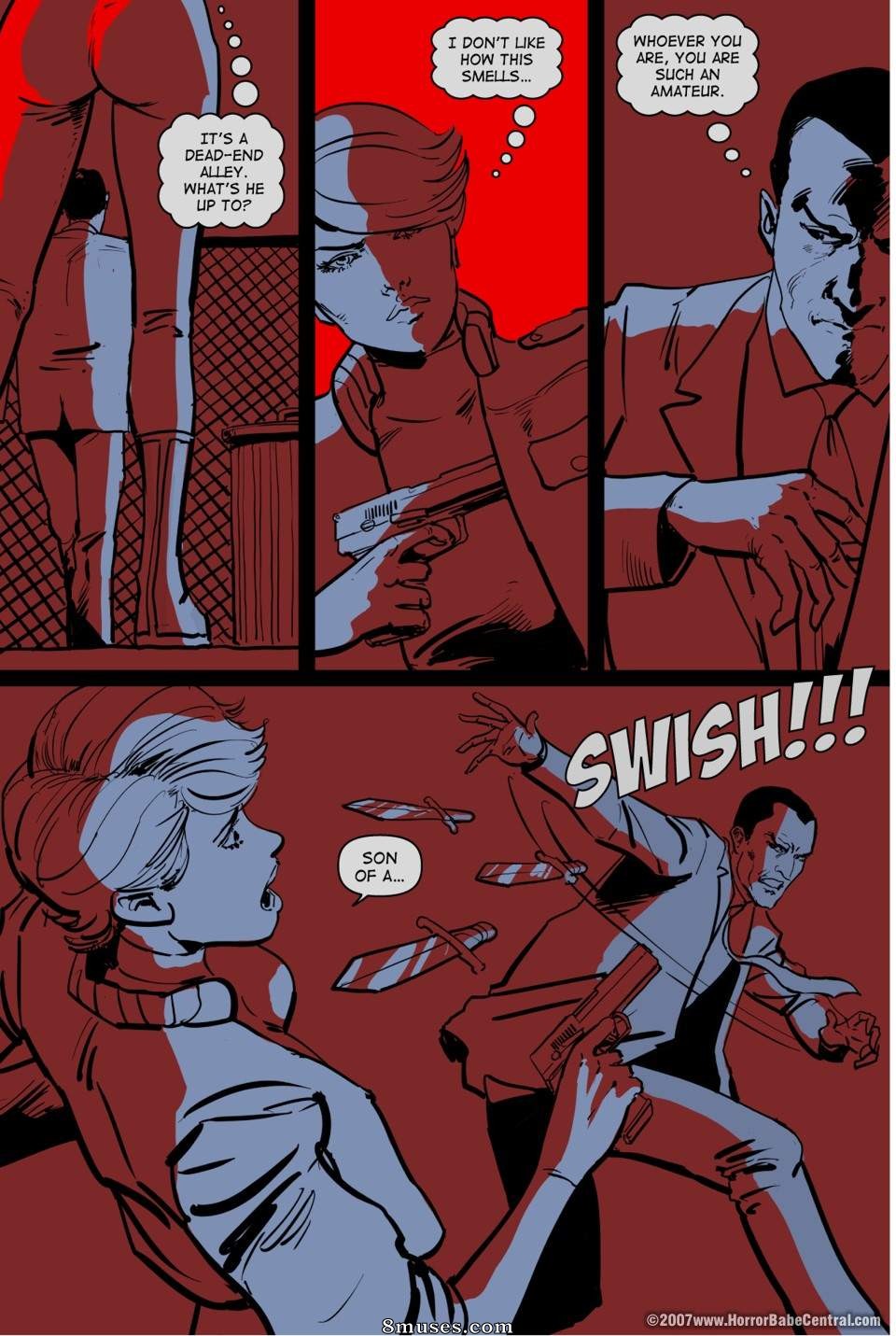 Horror Babe Central - Vampire City - Page 45