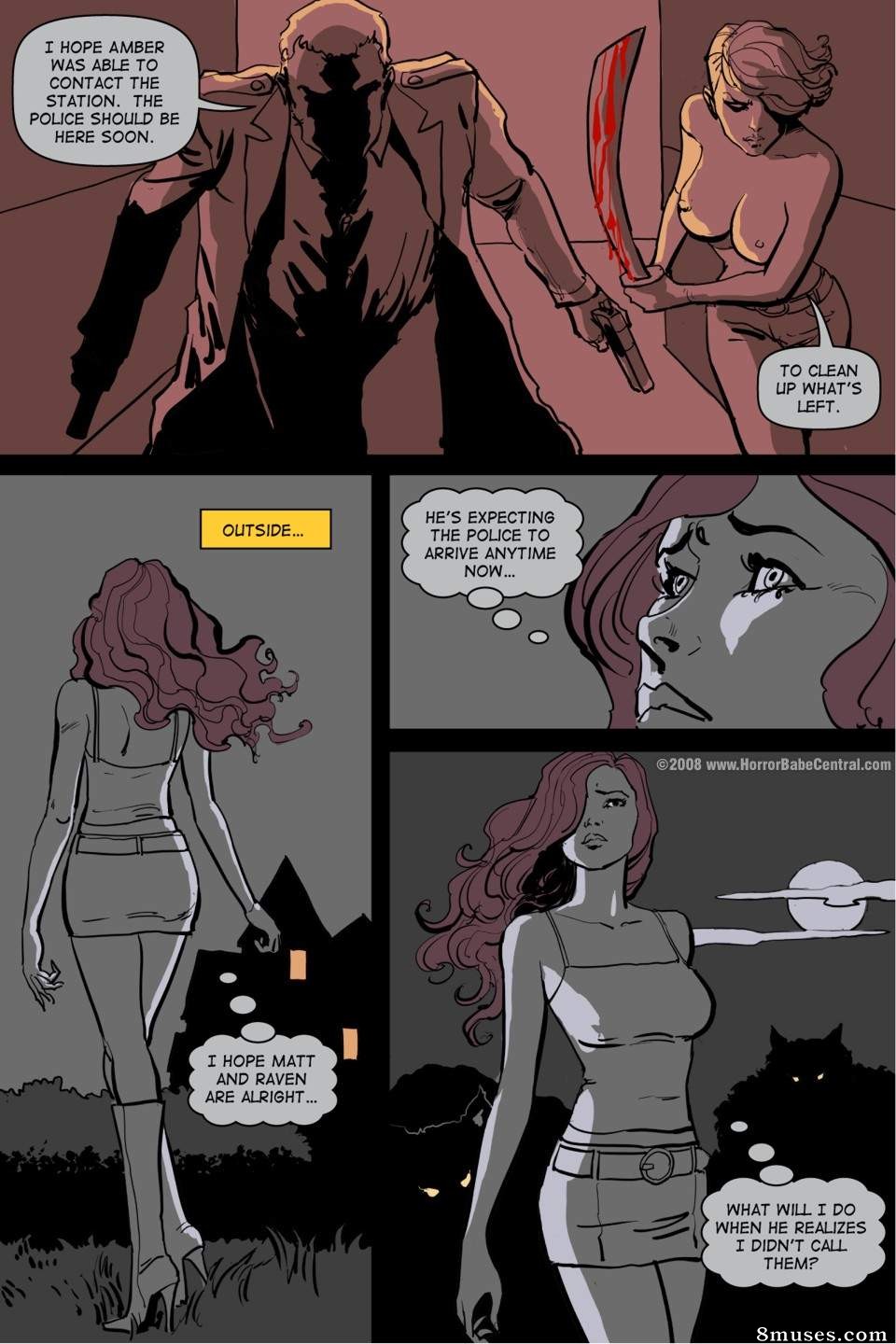 Horror Babe Central - Vampire City - Page 72