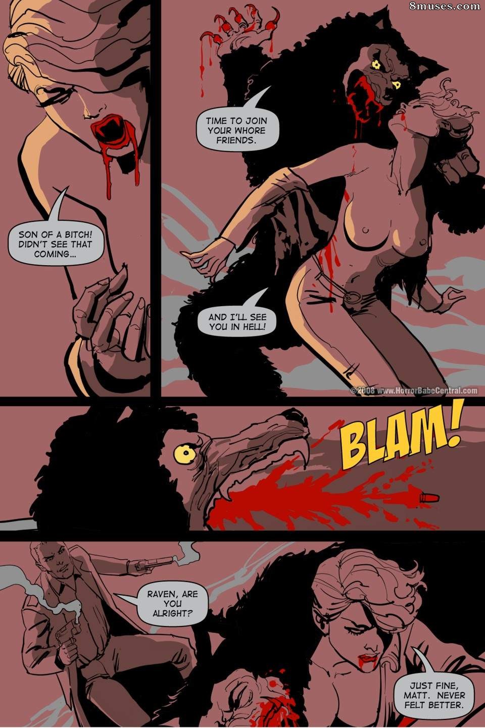 Horror Babe Central - Vampire City - Page 70