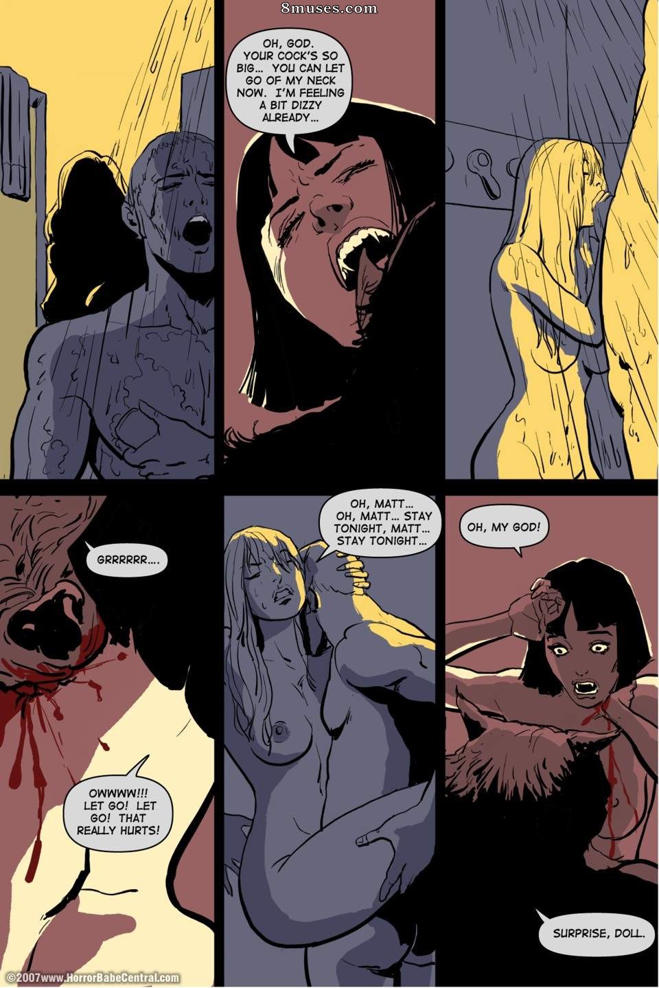 Horror Babe Central - Vampire City - Page 12