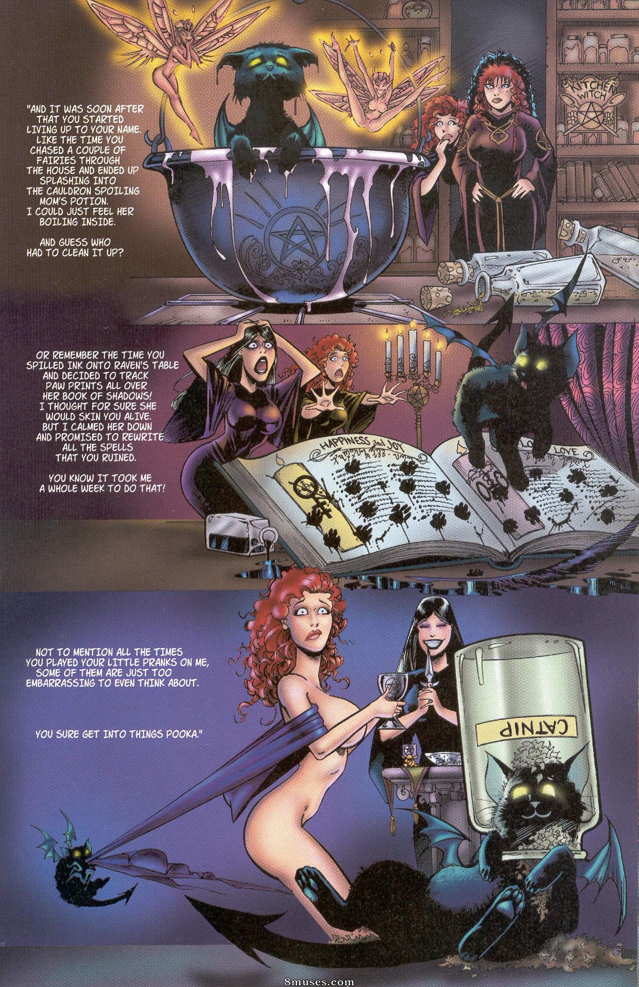 BroadSword Comics - Tarot - Witch of the Black Rose 005 - Page 14