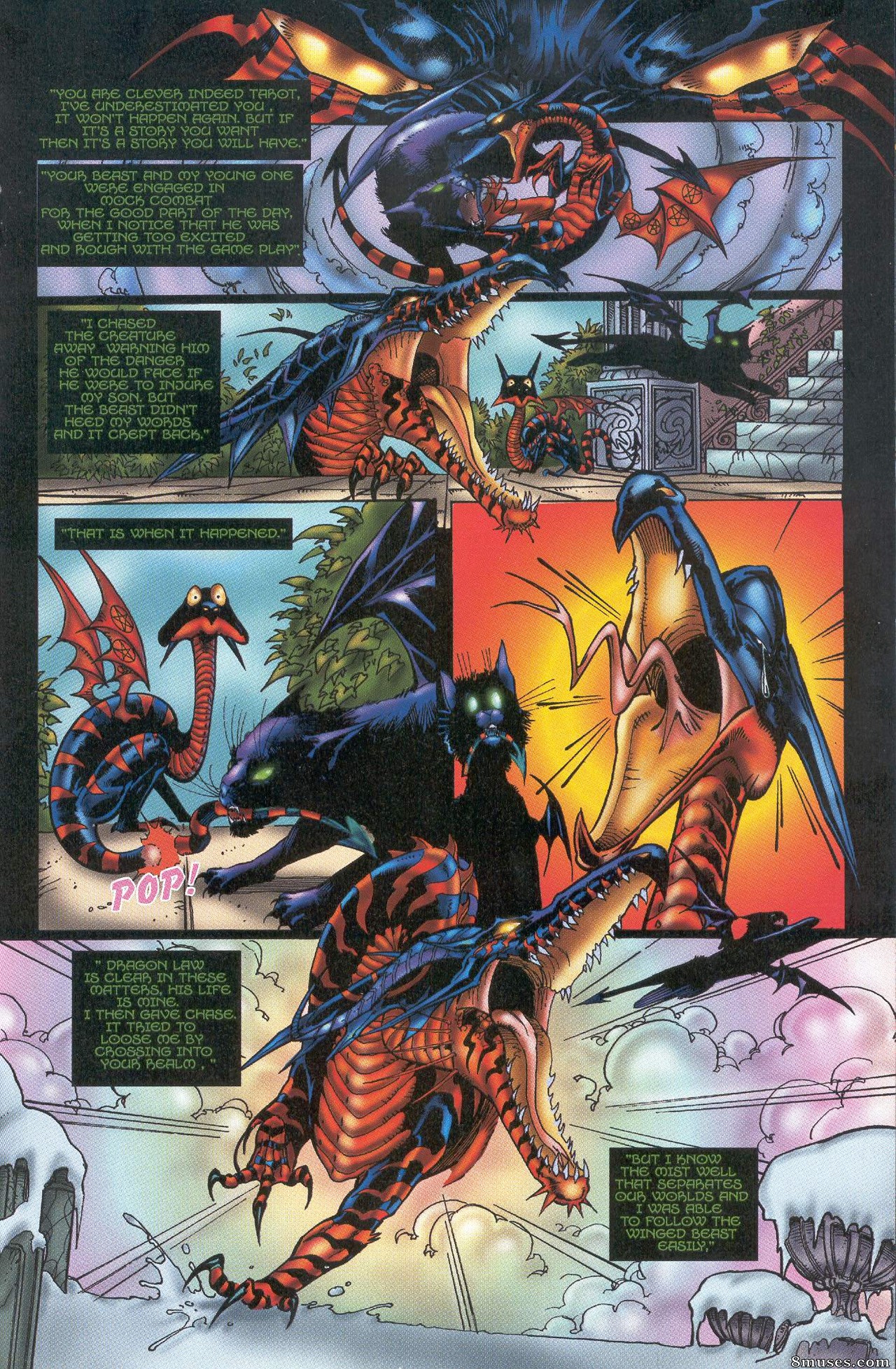 BroadSword Comics - Tarot - Witch of the Black Rose 005 - Page 20