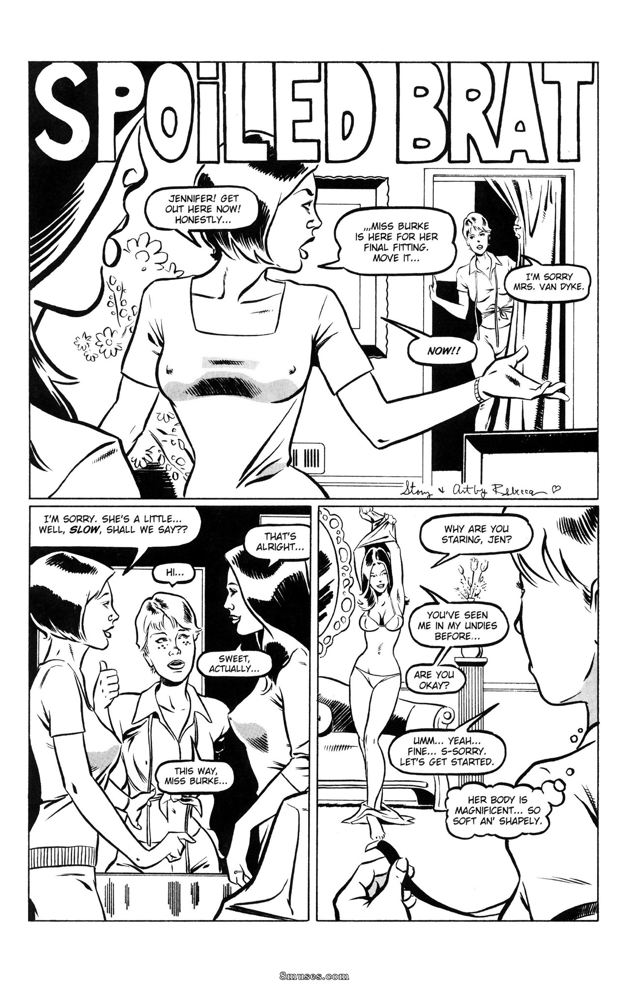 Femmes au foyer en jeu - La série - Femmes au foyer en jeu 09 - Gâtée - Page 8