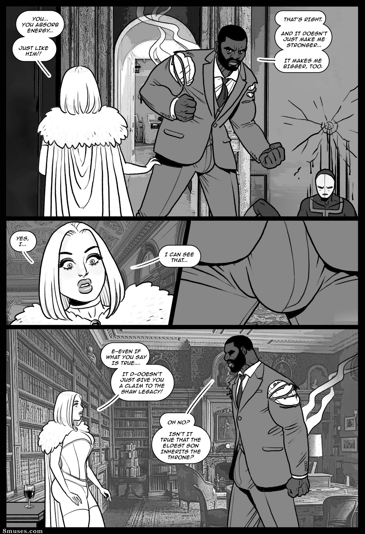 Pegasus Comics - Rainha branca - Xeque-mate - Página 6